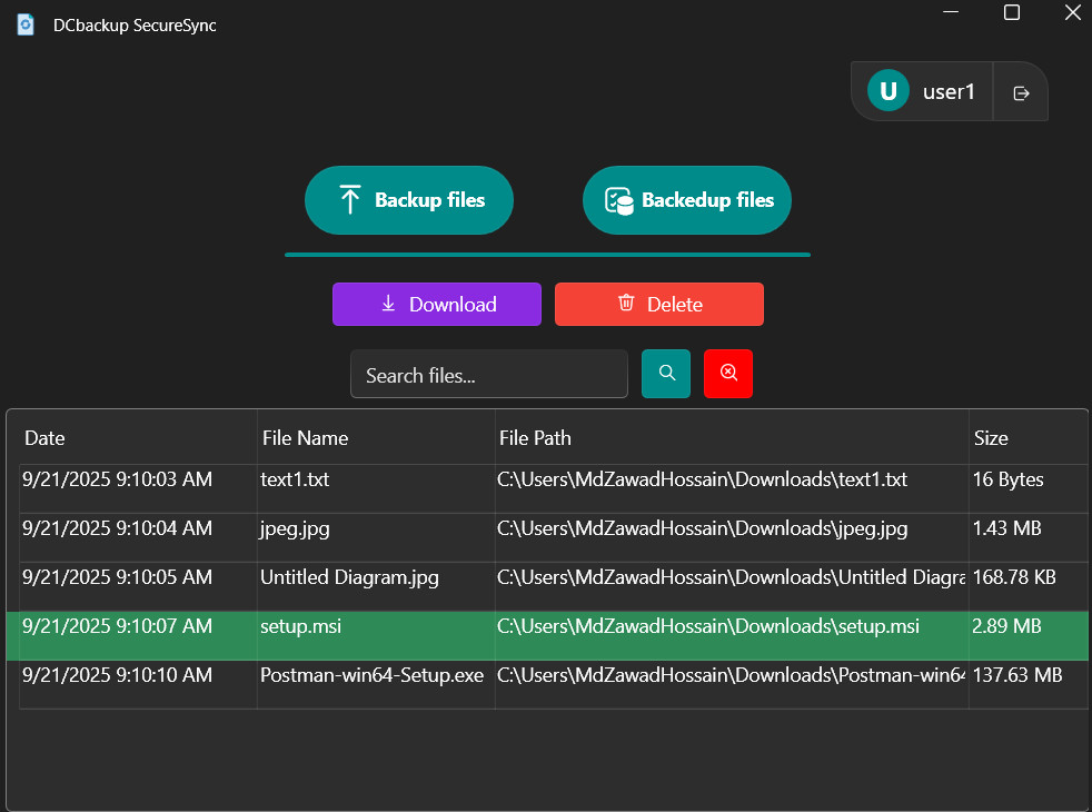 DCBACKUP-Windows Server NAS Secure Backup LifeTime License Free DcCare 2 yrs 1TB