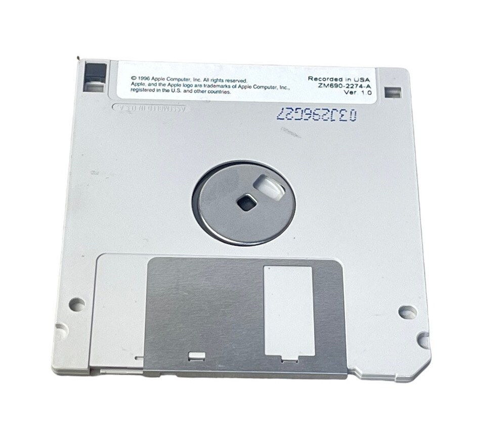 Vintage 1996 PCI Token Ring Card Apple PCI Network Installer Disc Card