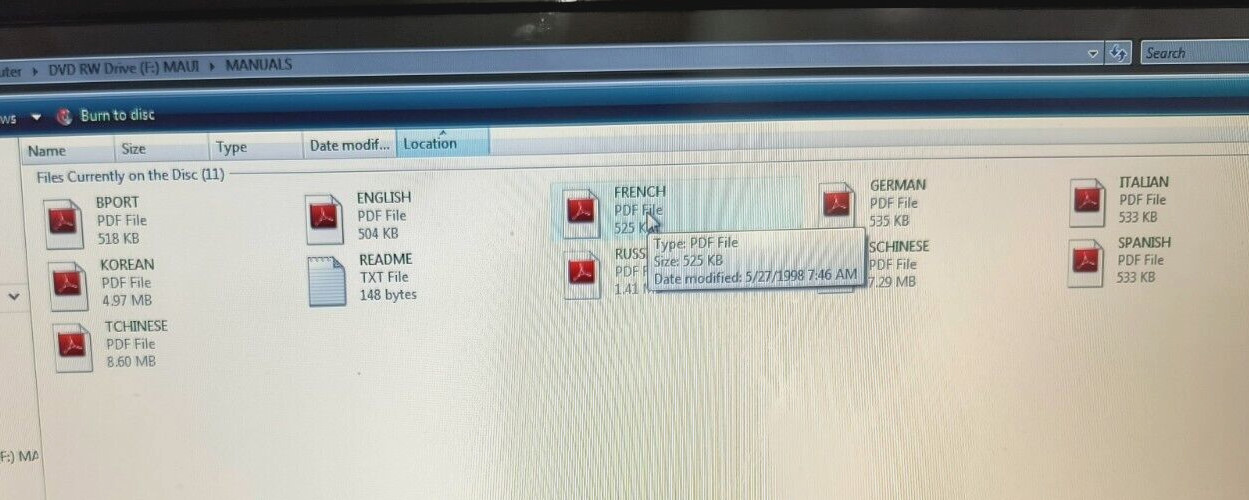 INTEL MU440EX MOTHERBOARD SOFTWARE & MANUAL CD – Audio Video Acrobat Manual RM4