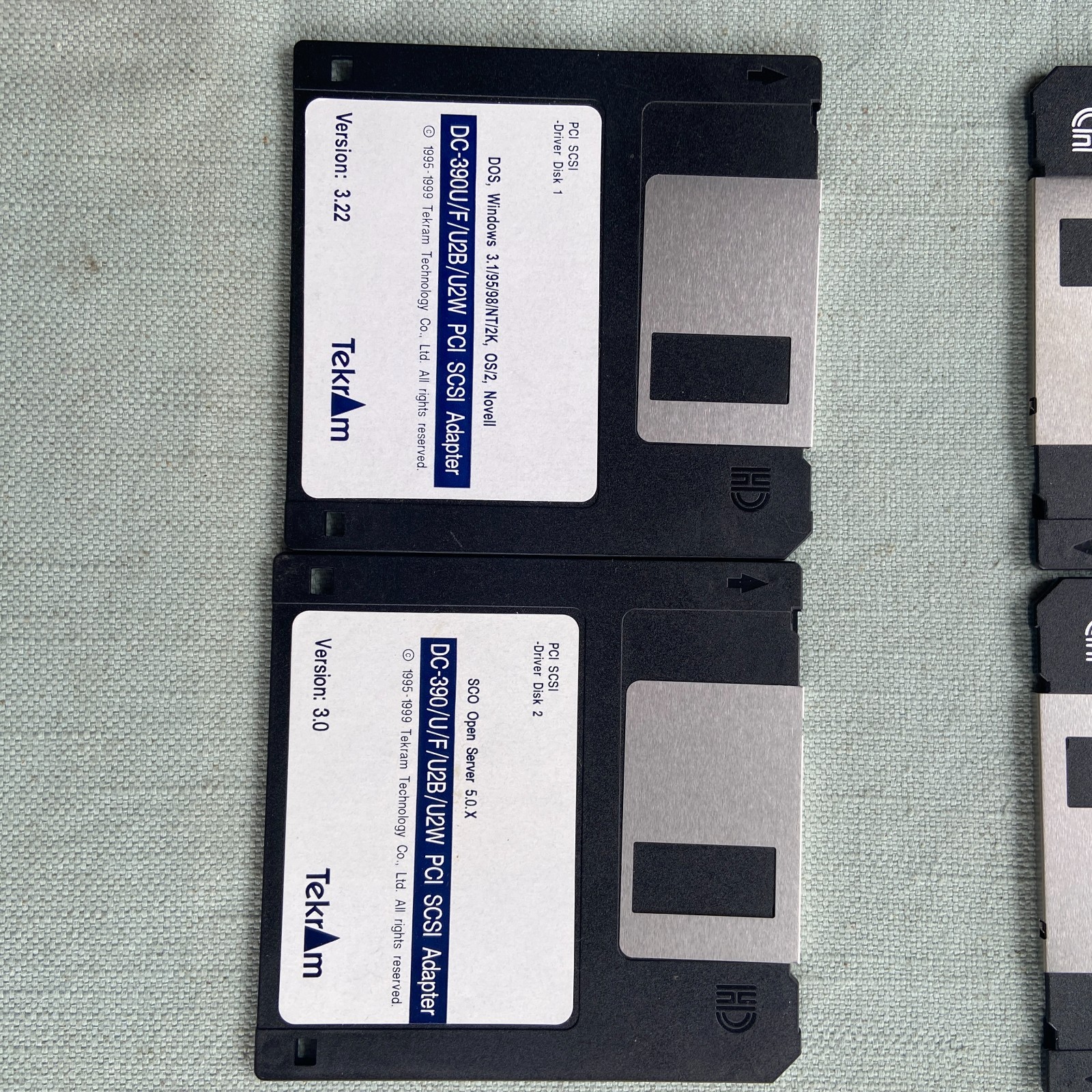 Software Drivers SCSI Adaptec ASW-1400 v2.3 Tekram DC-390U U2B U2W ASPI Windows