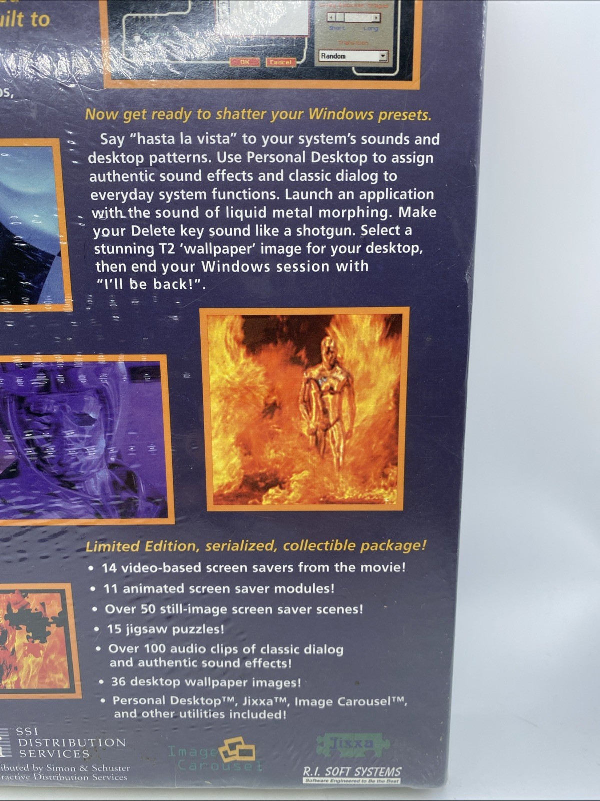 Terminator 2 T2 Limited Edition CD-ROM Entertainment Utility for Windows SEALED