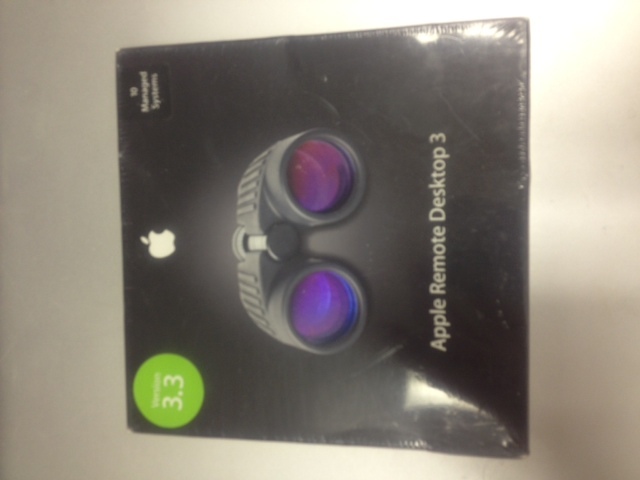 Apple Remote Desktop v.3.3 – 10 Managed Systems. APPLE REMOTE DESKTOP 3.3…