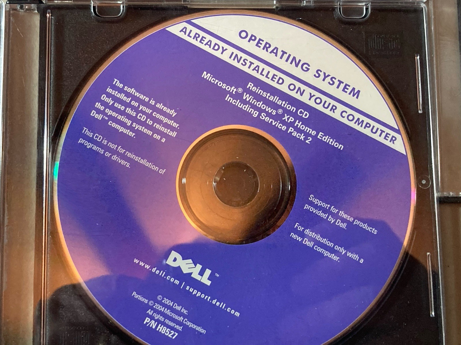 8-DELL Installation CDs Drivers, Applications, Word Perfect, Operating System XP