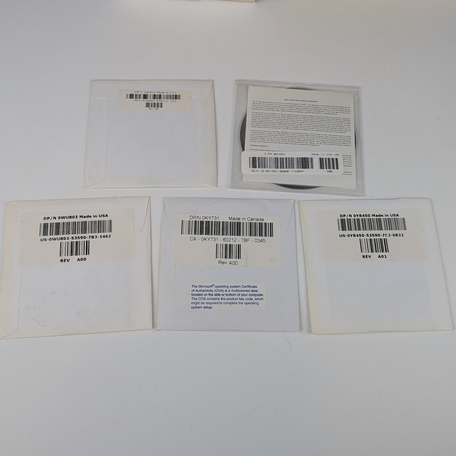 DELL Vostro 200 Restore CDs with Windows XP and Office2000 – NO KEY