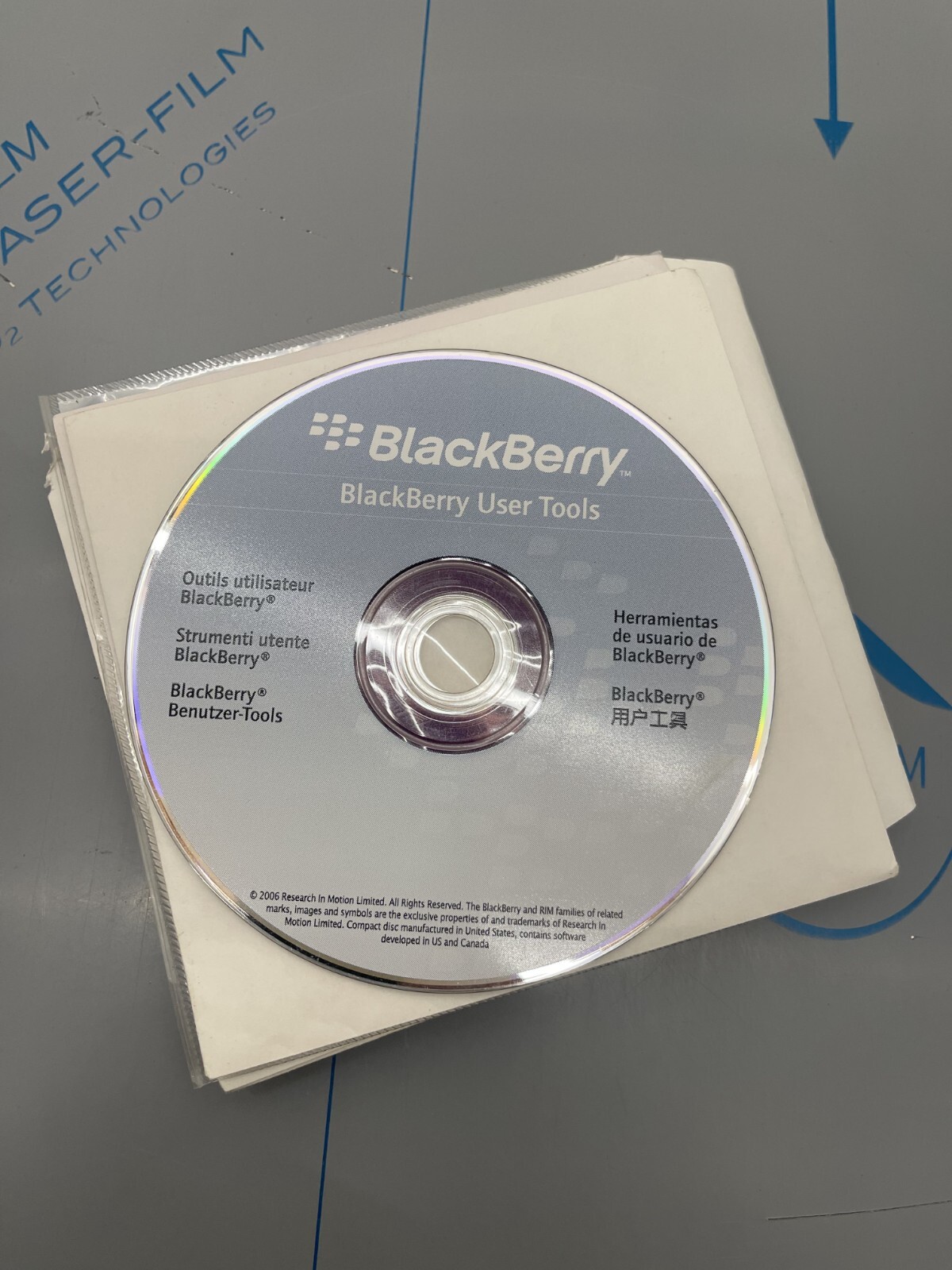 Vintage Blackberry User Tools Software Windows Computer PC CD-ROM 2006 Disc