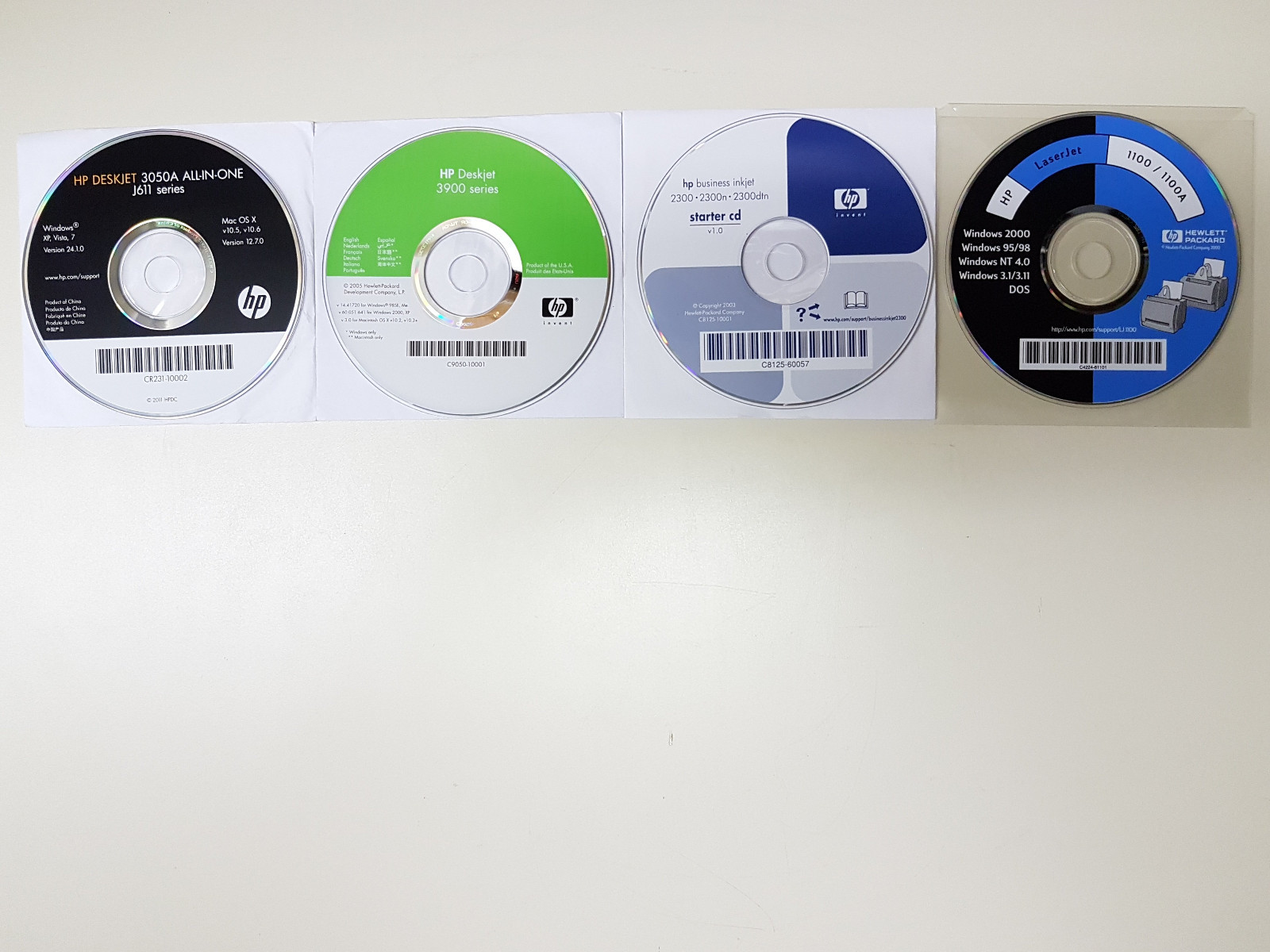 Choose 1 / HP LaserJet OfficeJet PSC Envy PhotoSmart DeskJet printer / Driver CD