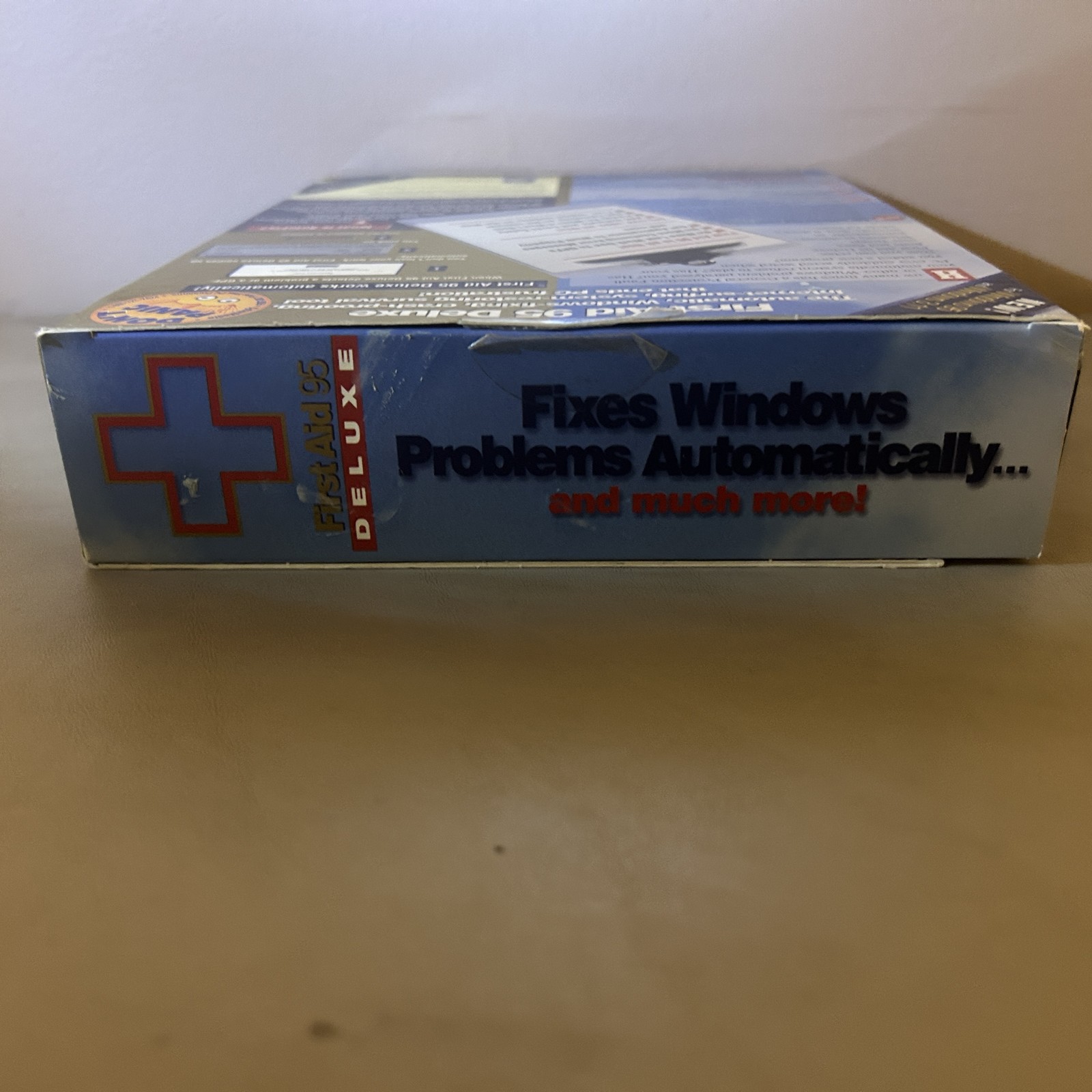 First Aid 95 Deluxe CD-ROM CyberMedia Windows 95 3.1 3.11 Vintage PC Software