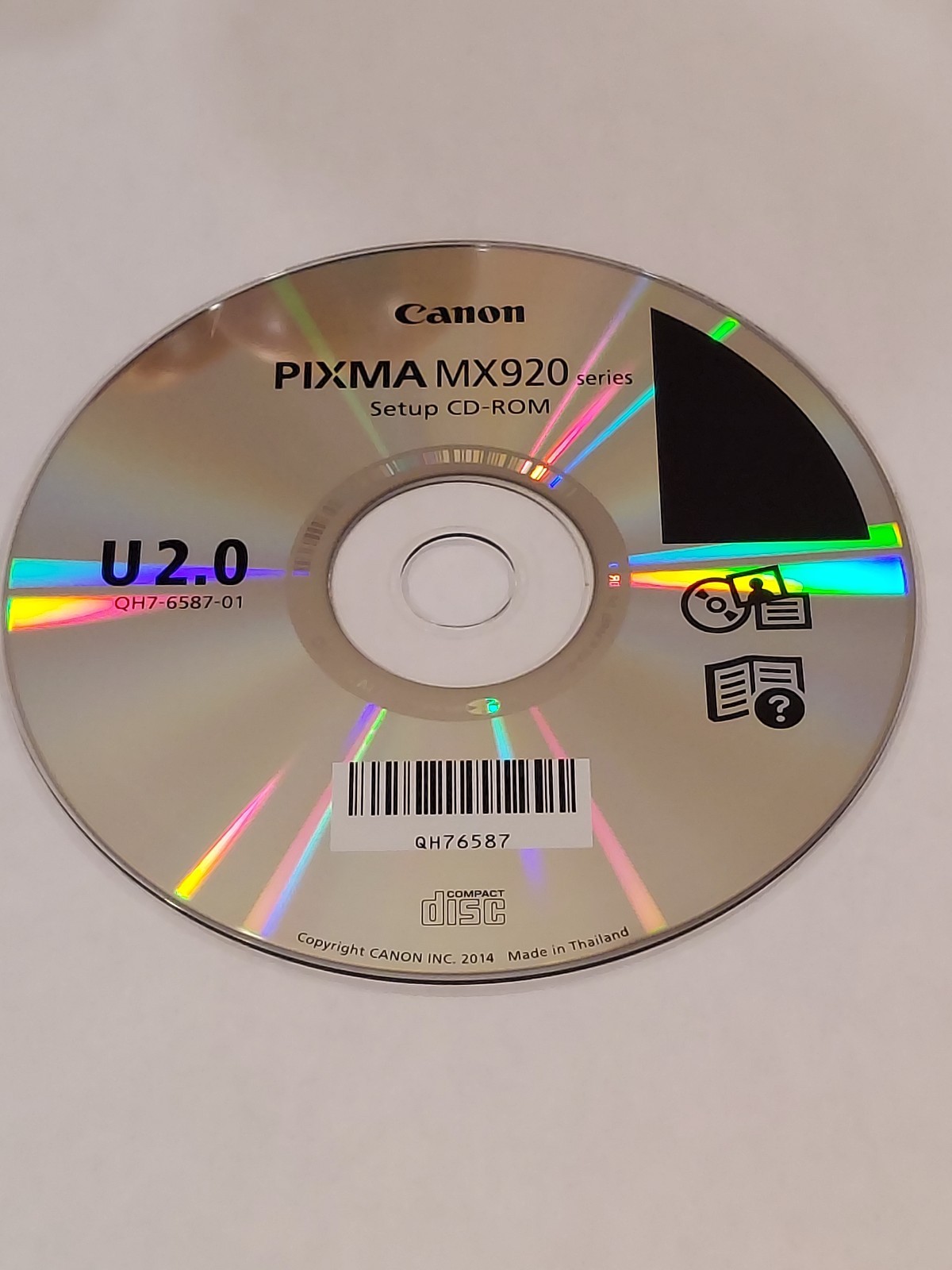 Canon Pixma MX-920 Series Set Up CD-ROM