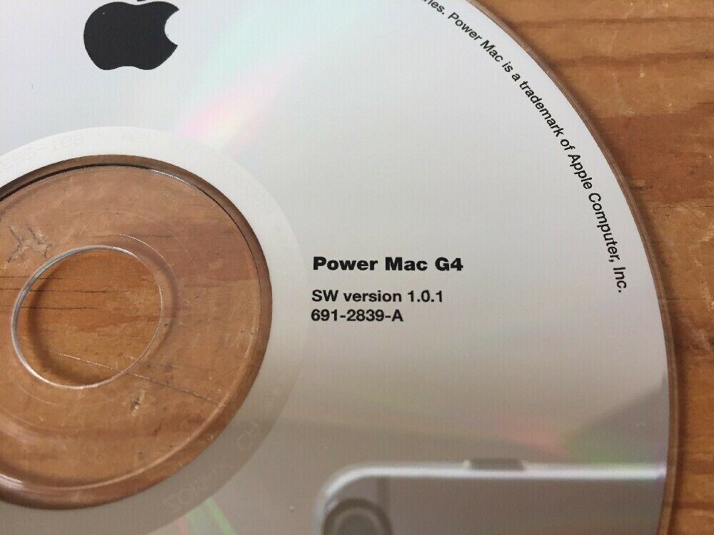 2000 Mac Macintosh Power Mac G4 Hardware Test 1.0.1 Diagnosing Problems CD ROM