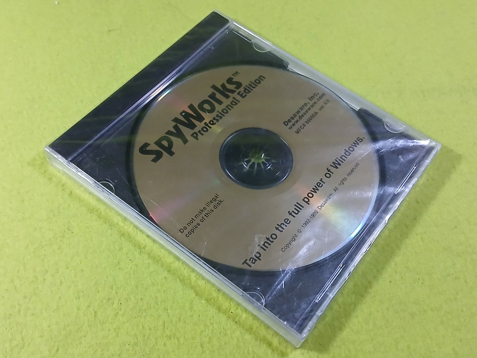 SpyWorks Professional Edition Ver.6.0 (PC, CD-ROM, 1999, Desaware)