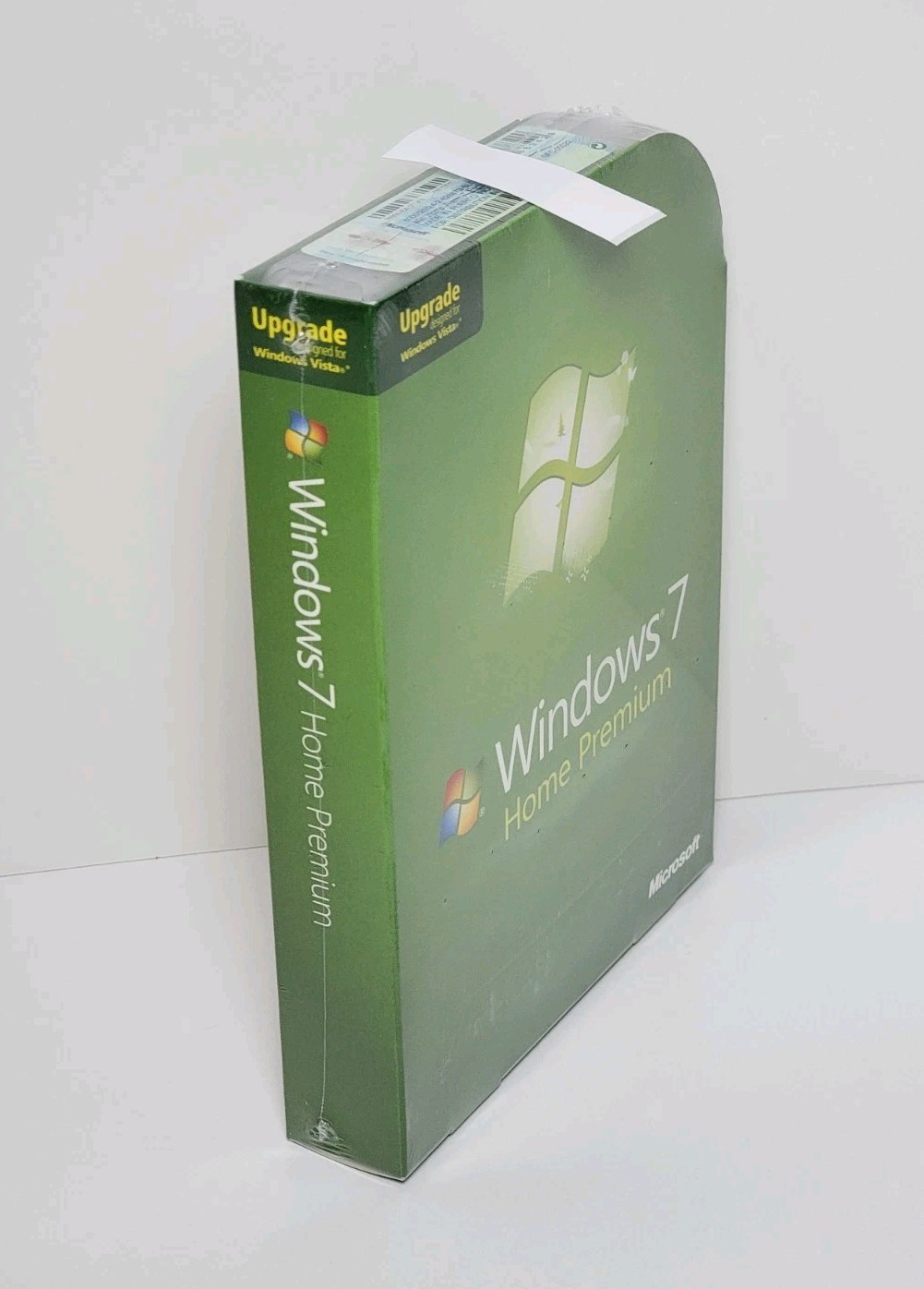 Microsoft Windows 7 Home Premium Upgrade 32 & 64 Bit DVDs MS WIN New Retail Box