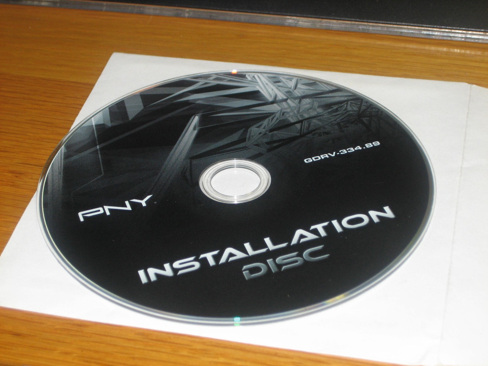 PNY Installation Disc – GDRV-334.89 – CD ONLY