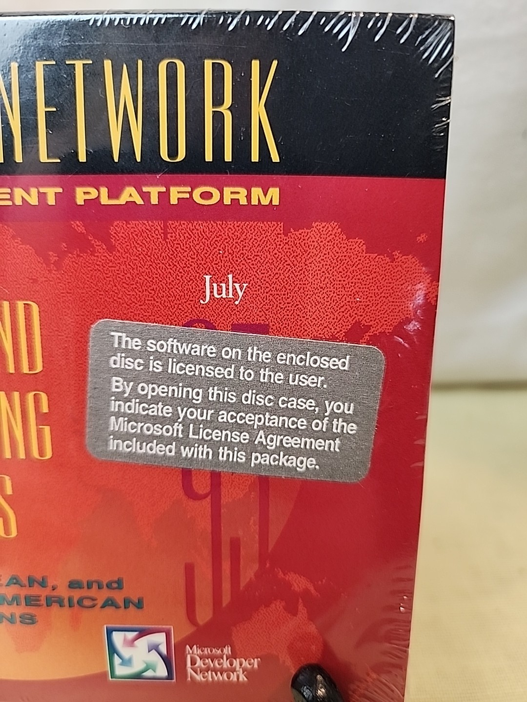 Microsoft Developer Network Operating Systems & SDKS 1995 95 NEW INTERNATIONAL