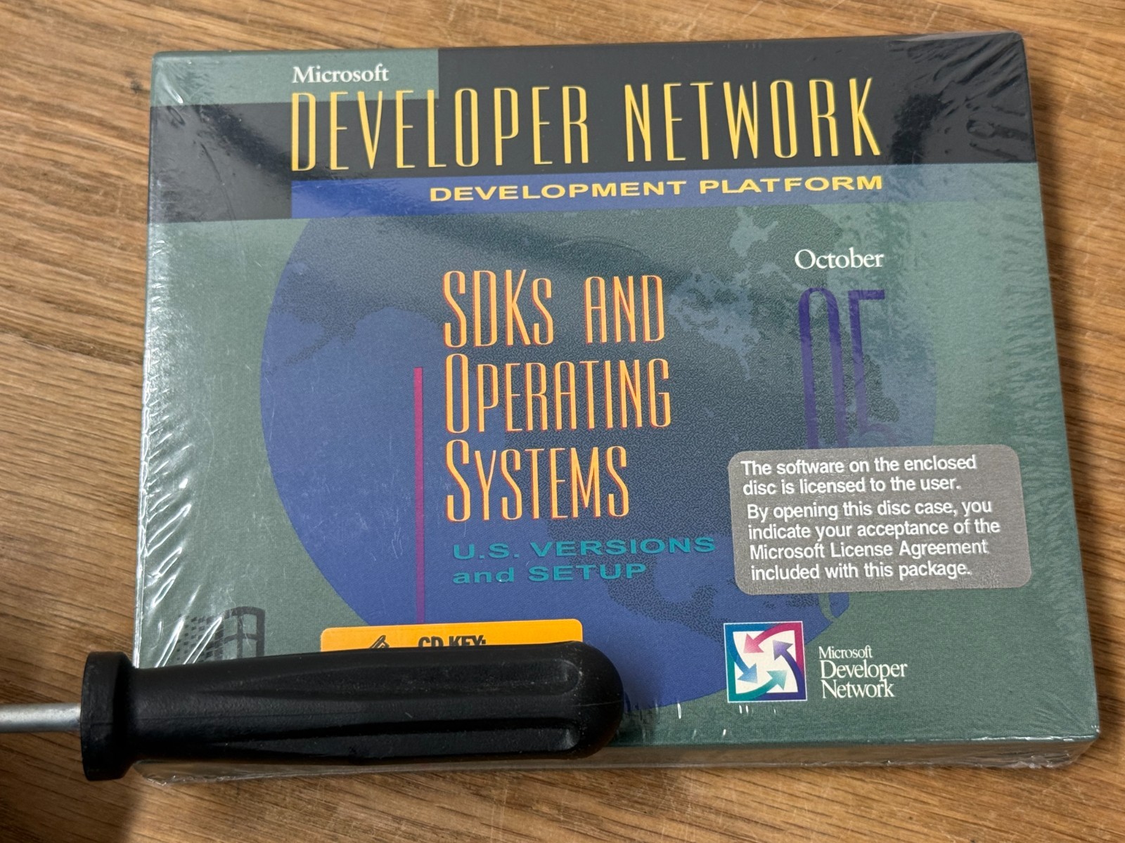 MSDN Microsoft Developer Network SEALED NEW 1995 SDKs and Operating Systems