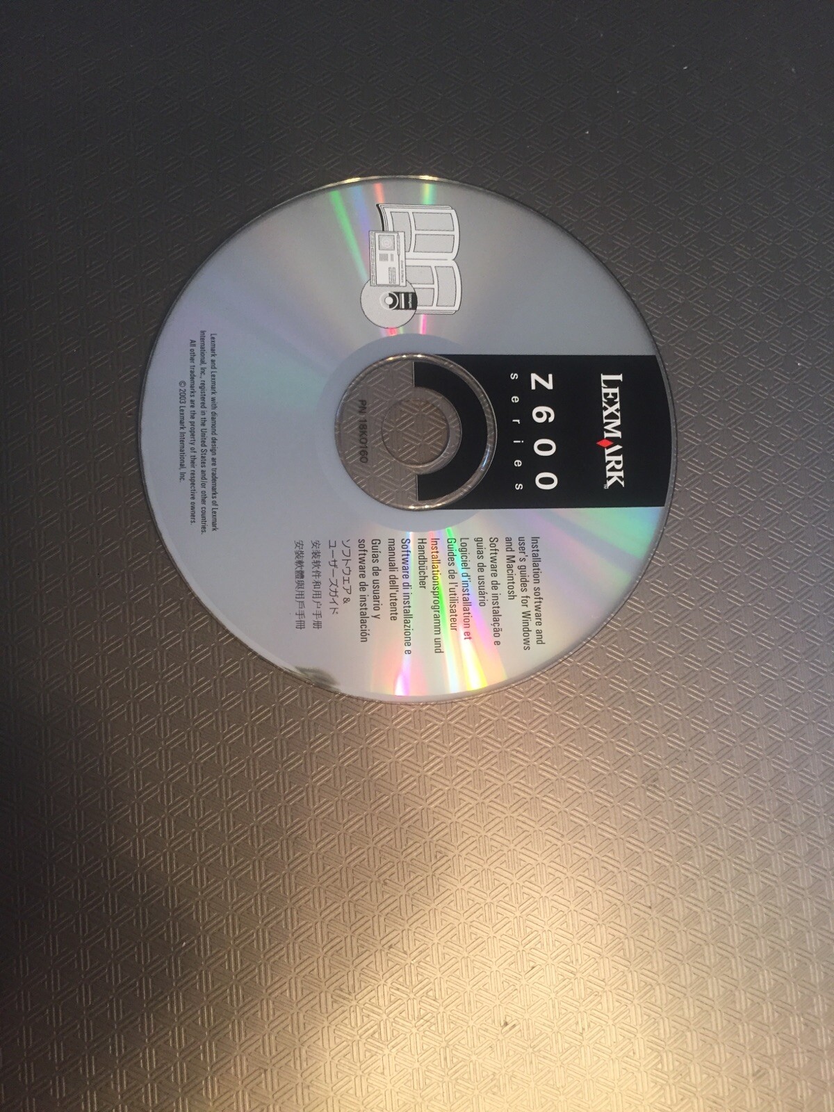 Lexmark Z600 Series Installation Software 2003 For Windows And Mac