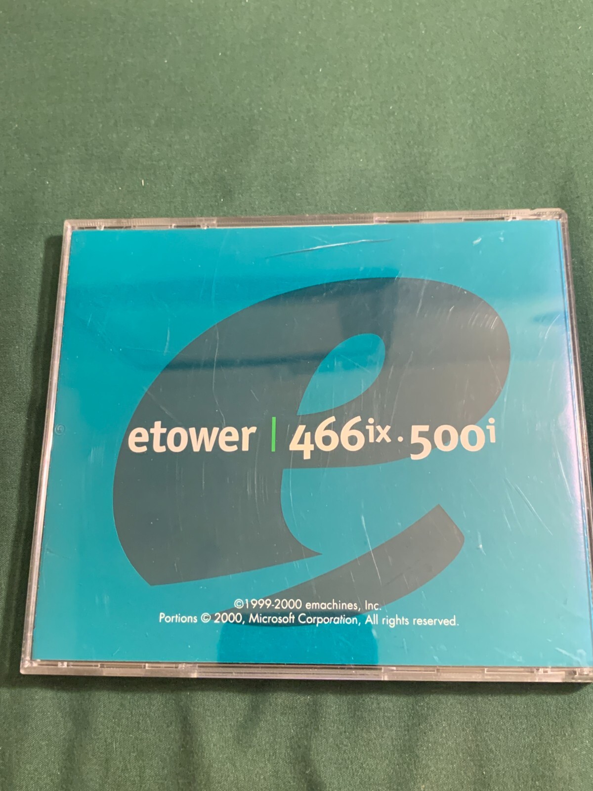 Emachines Ver 3.9 Restore CD (Bootable CD) 1999-2000 etower 466ix 500i