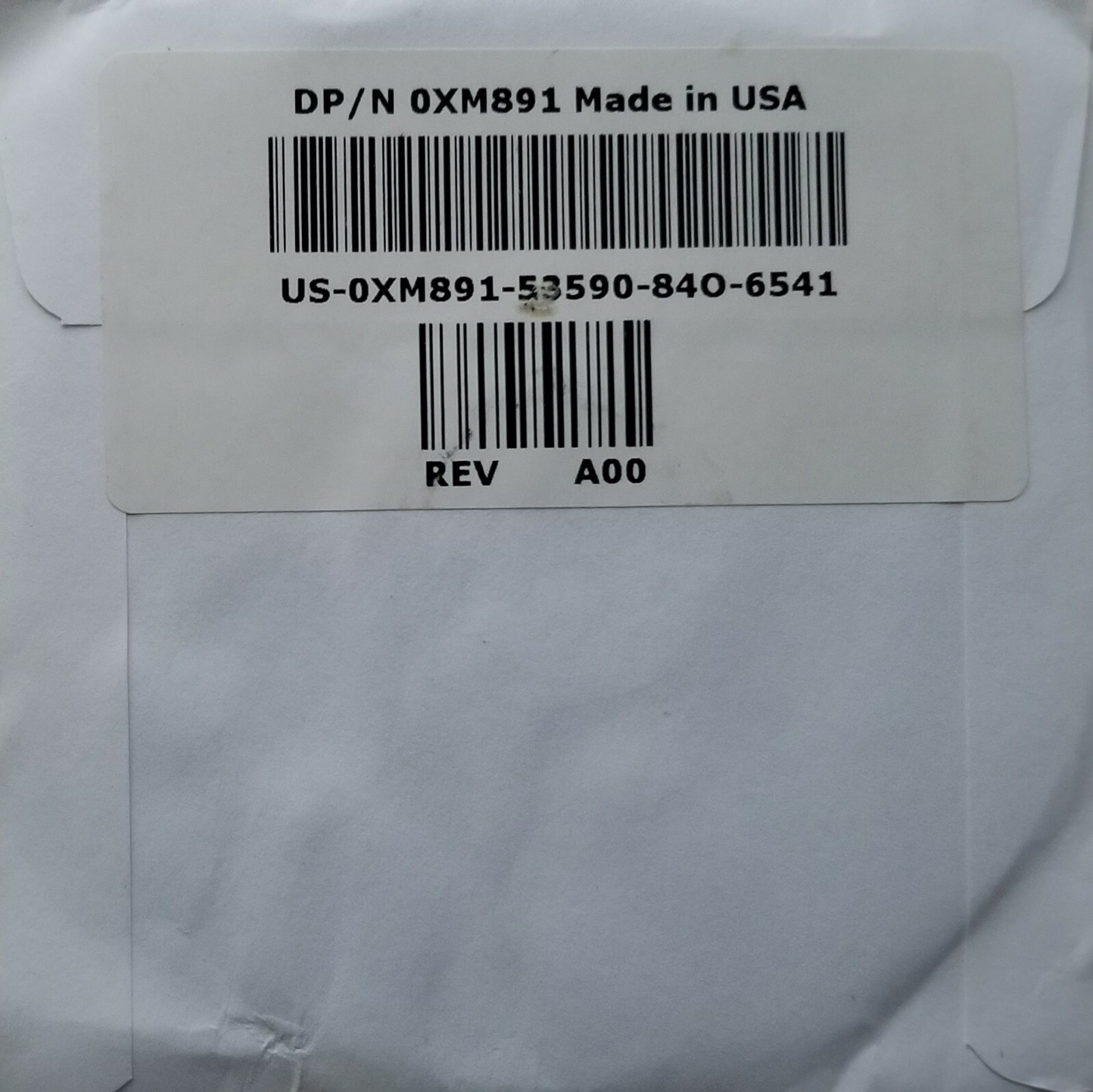 Brand New Genuine Dell Roxio Creator DE 9.0 PN XM893 Dell P/N 0XM891