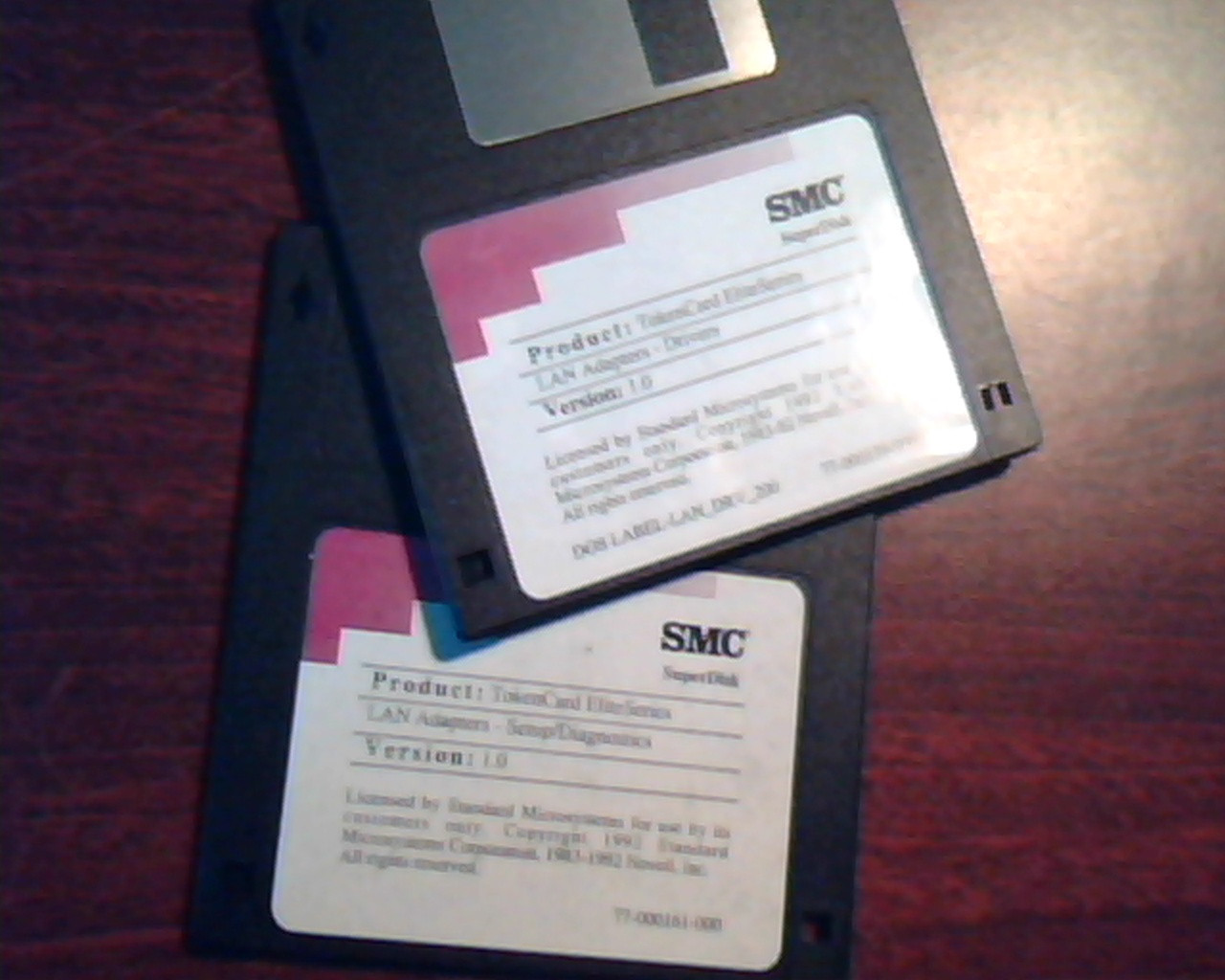 SMC TokenCard EliteSeries Manual Adapters Setup Diagnostics Floppies – UNOPENED