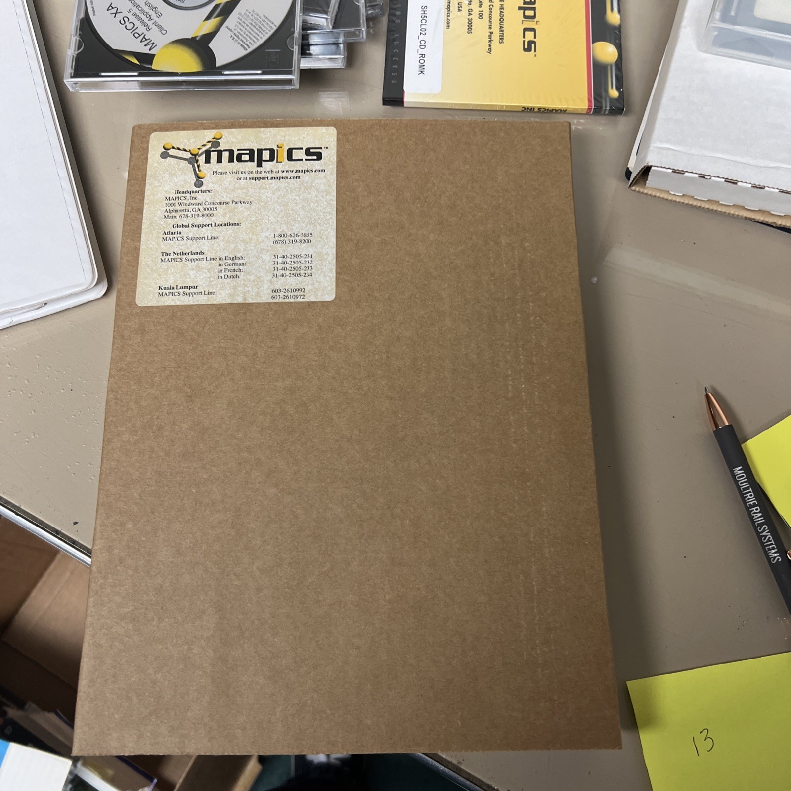 Factory Sealed MAPICS XA ERP CD Distribution Kit IBM AS400 iSeries MAPICS Inc