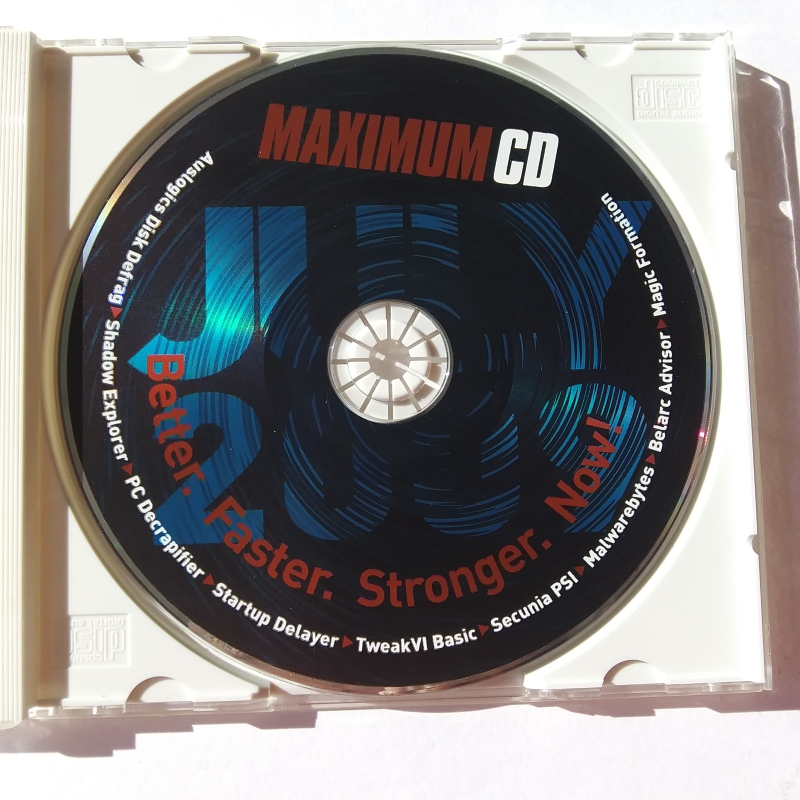 Maximum CD Jv16 PowerTools Utility Disc Malwarebytes Secunia XP CD-ROM PC