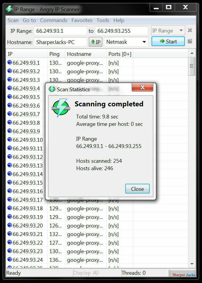 NEW & Fast Ship! Angry IP Scanner Full Network Scan & Port Scanner Software USB