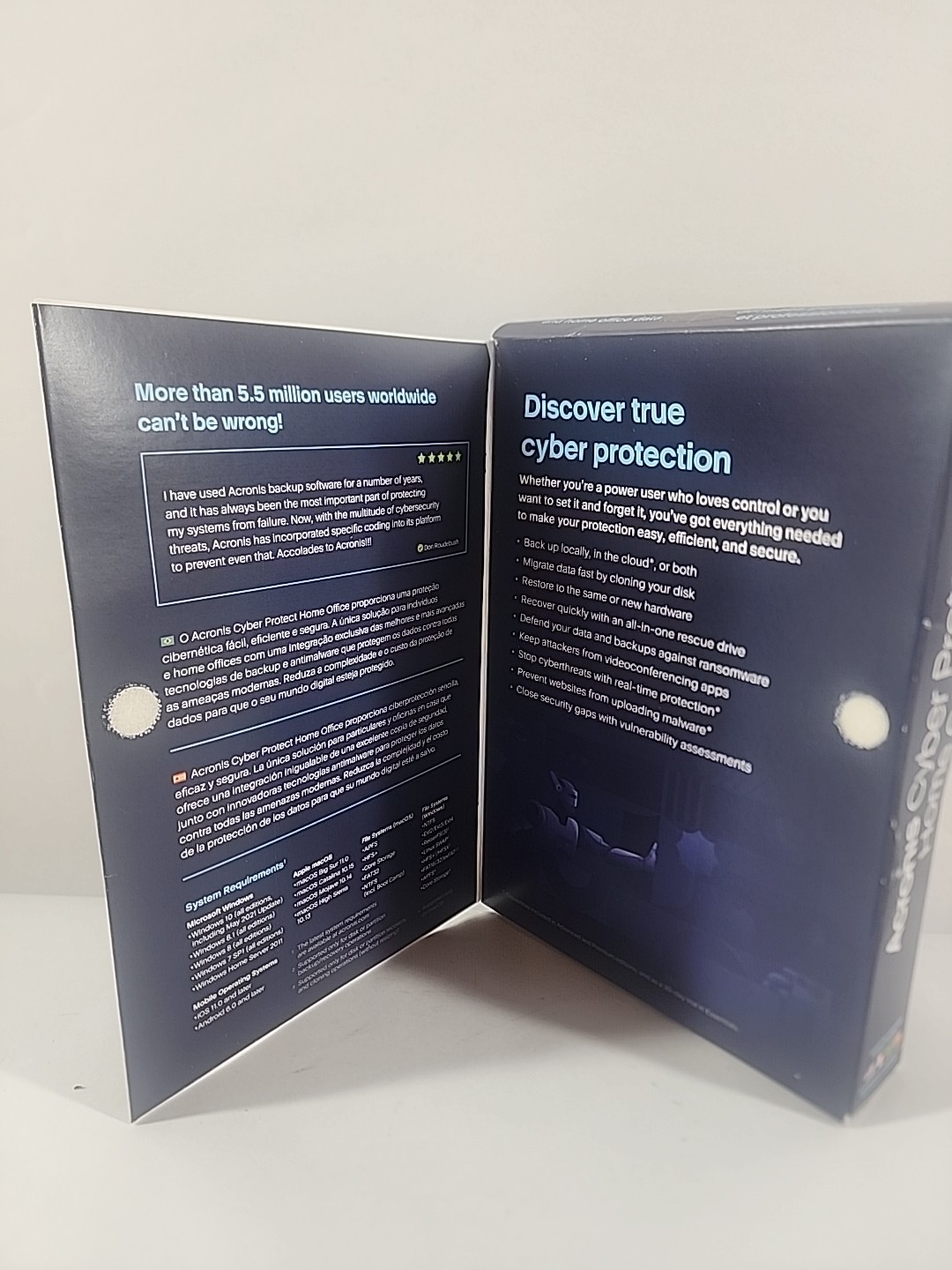 Acronis Cyber Protect Home Office (formerly Acronis True Image) | Essentials Ver