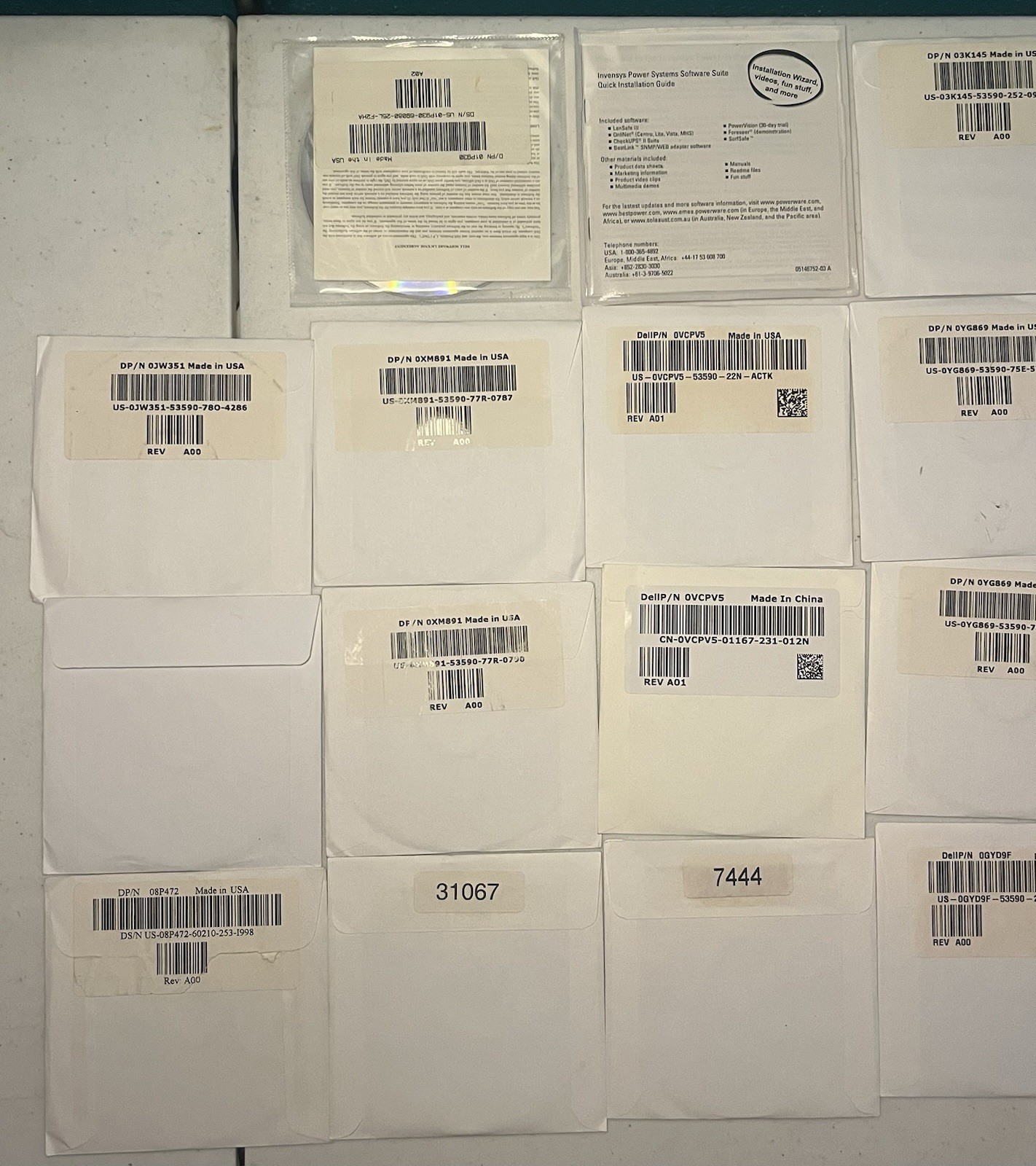 PC Drivers Utilities Backup Media Recovery Software (19) Factory Sealed Disk Lot
