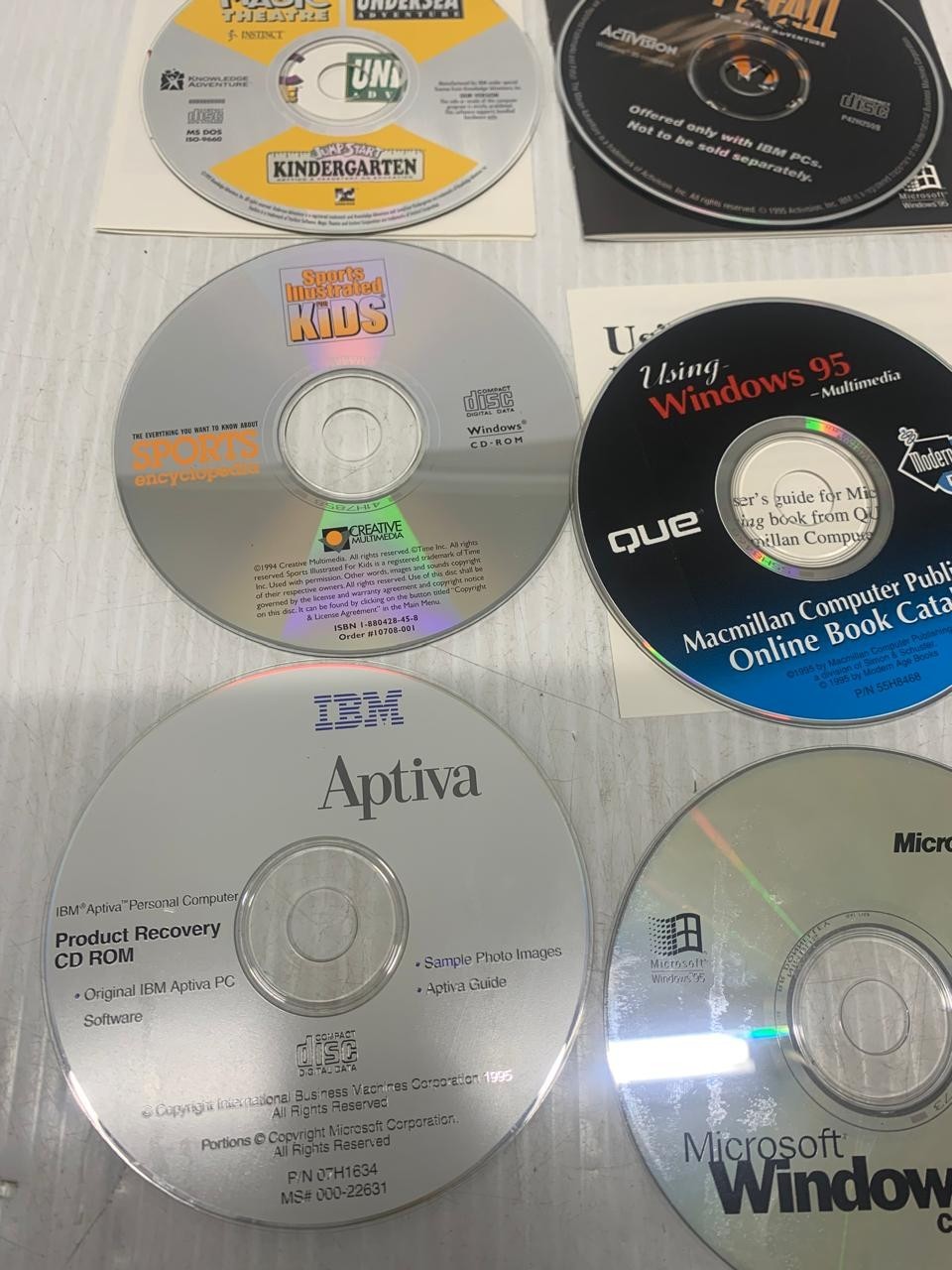 IBM Aptiva Diagnostics and Utilities CD-ROM Lot 10 FREE SHIPPING