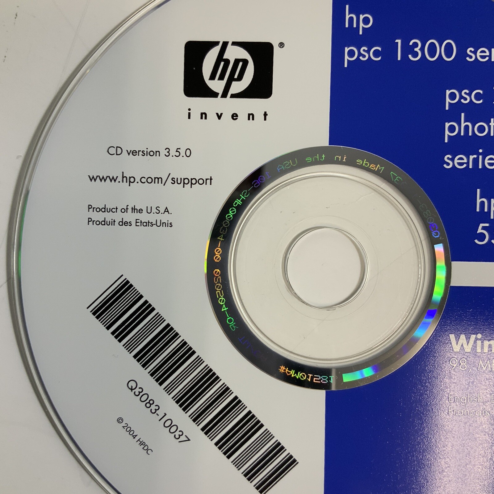 HP PSC 1300 Series PSC 2400 Photosmart Series Windows 98, ME, 200 XP Drivers