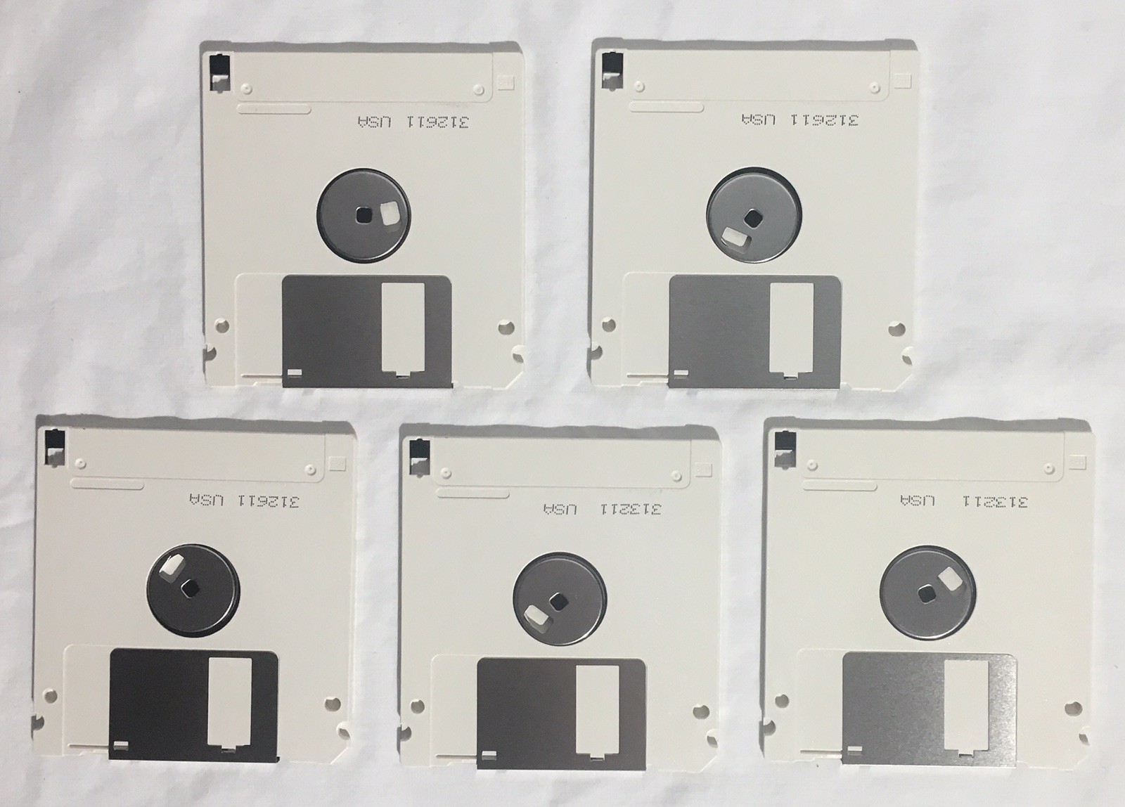 Vintage HP Hewlett-Packard Deskwriter 550C 3.5″ Diskettes Driver Utilities Disks