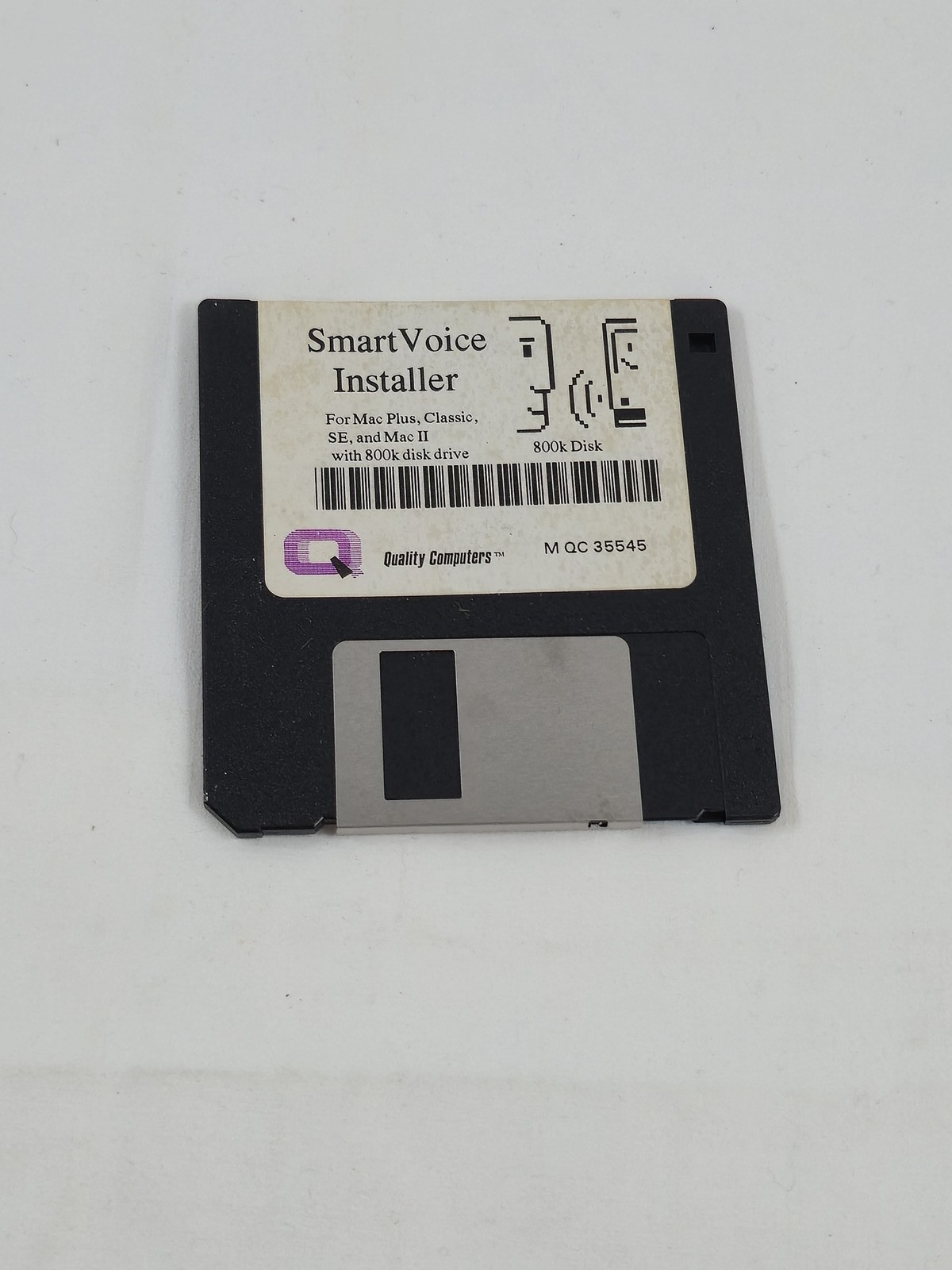 Vintage SmartVoice Installer Software & User’s Manual for Classic Mac 800K
