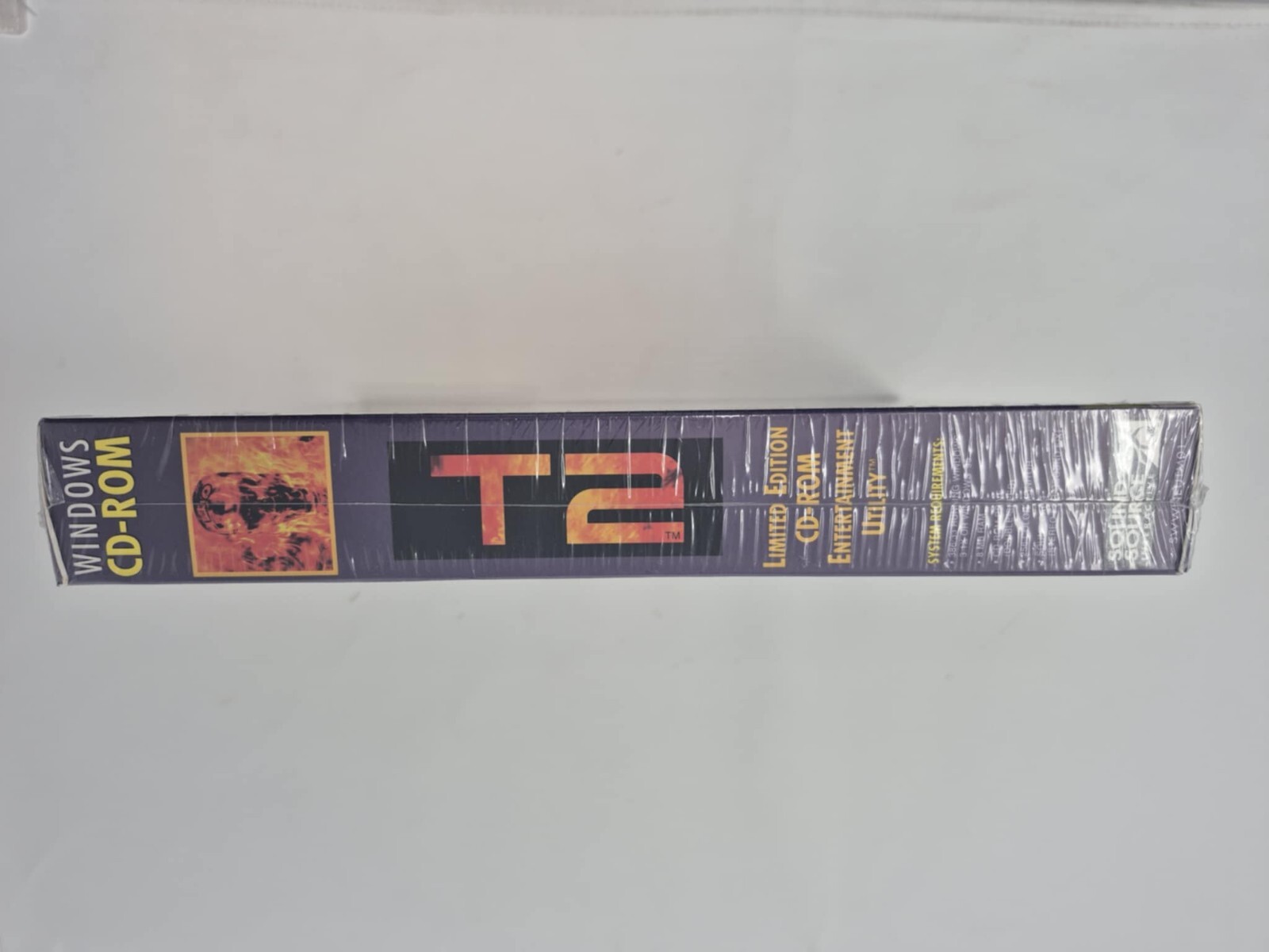 Terminator 2 T2 Limited Edition CD-ROM Entertainment Utility Big Box Win 3.1 95