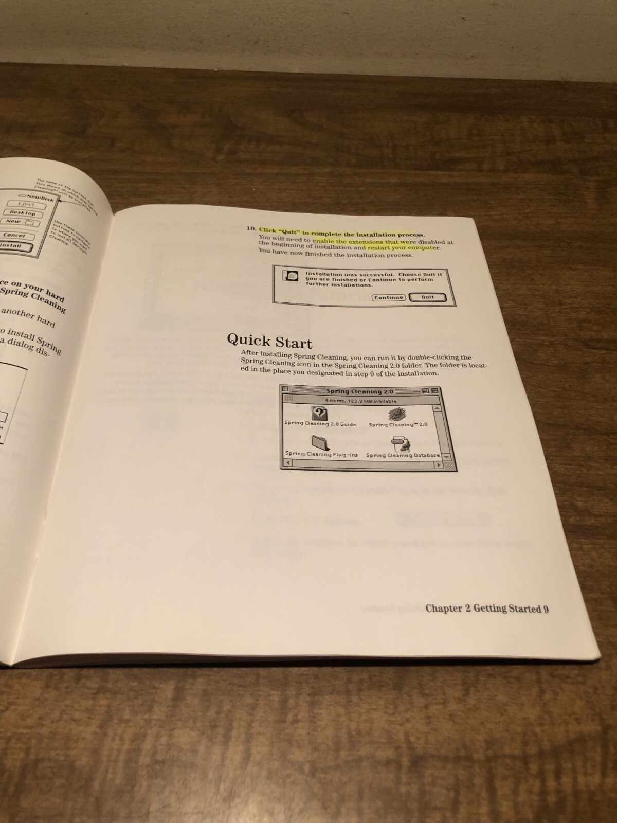 Aladdin Spring Cleaning 2.0 – 1997 Macintosh CD & Manual – System 7