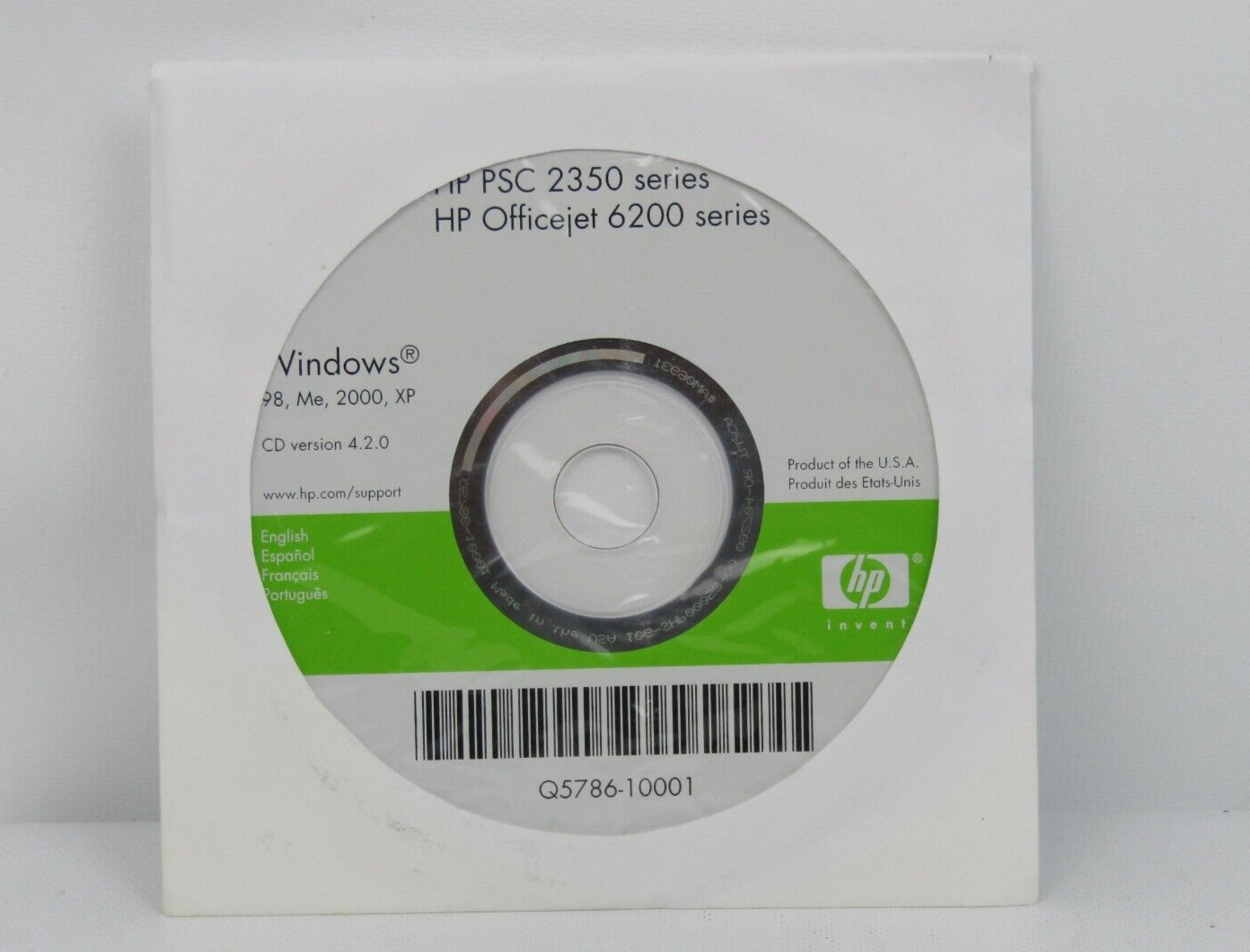 HP PSC 2350 SERIES / HP OFFICEJET 6200 SERIES SOFTWARE SET UP DISK