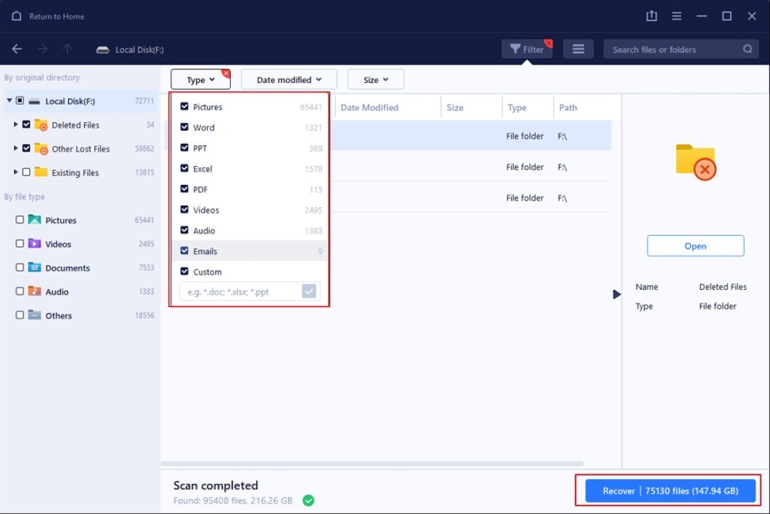 EaseUS Data Recovery Wizard Pro v19.7 -Lifetime free upgrades for 1 PC [Disc]