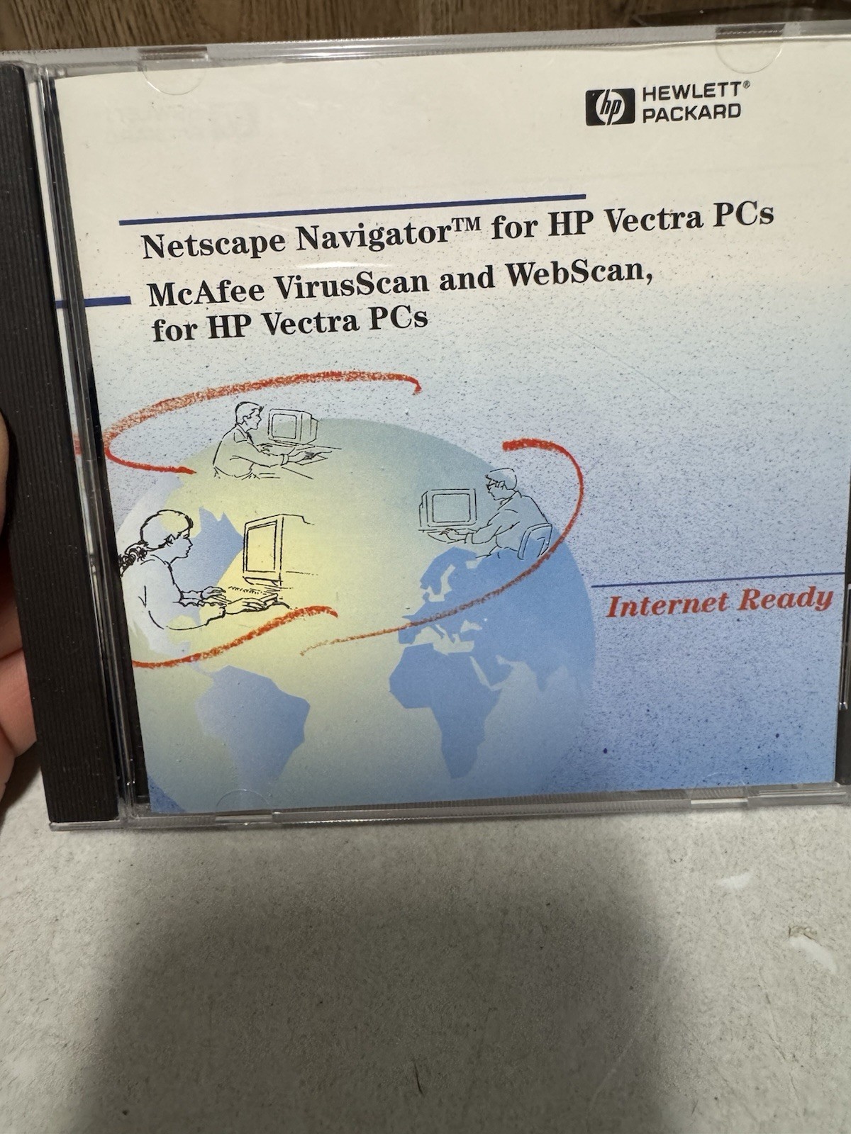 HP Netscape Navigator & McAfee VirusScan WebScan for HP Vectra PCs CD Vintage
