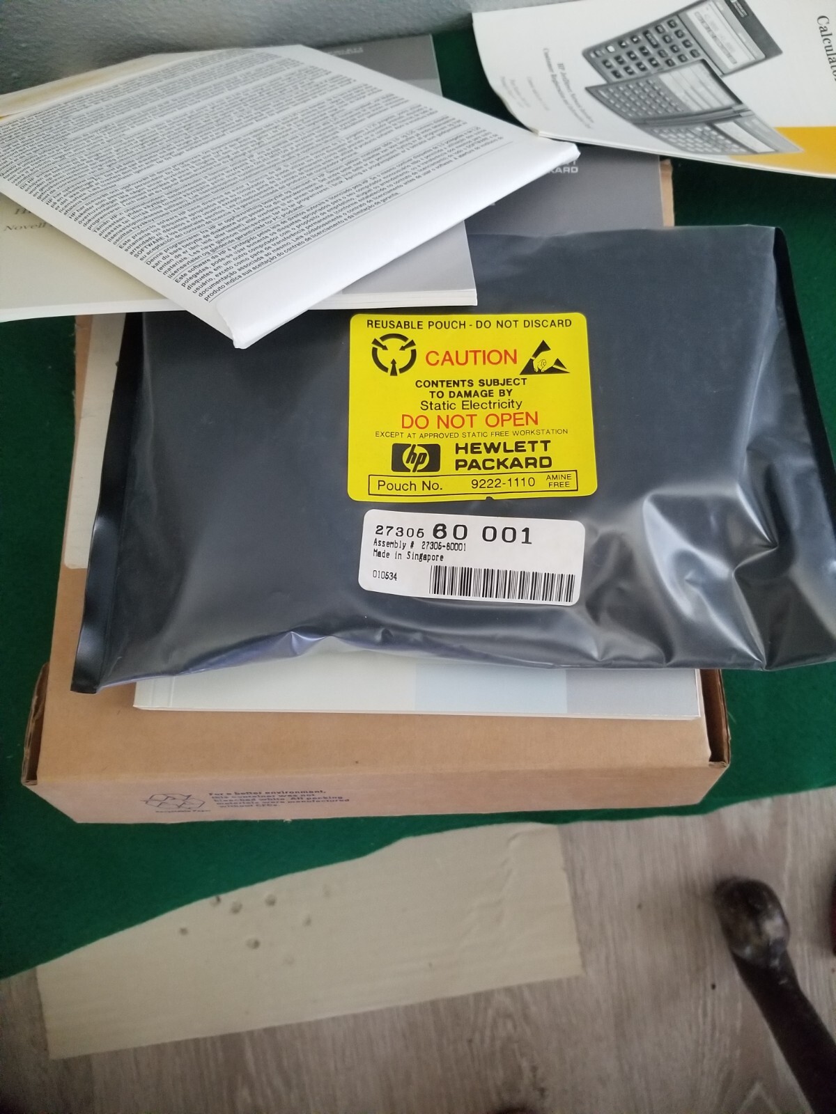 Vintage 1994 HP JetDirect card Network Peripheral Interface LaserJet II, III NOS