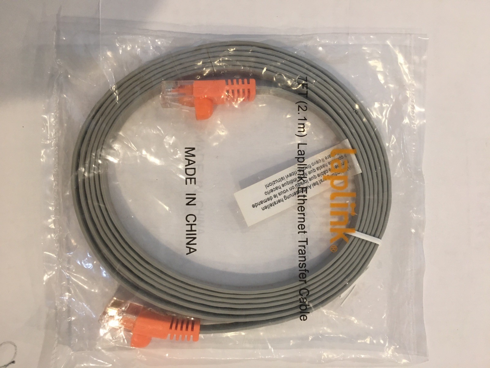 7FT Laplink PC mover Ethernet High-Speed Transfer Cable
