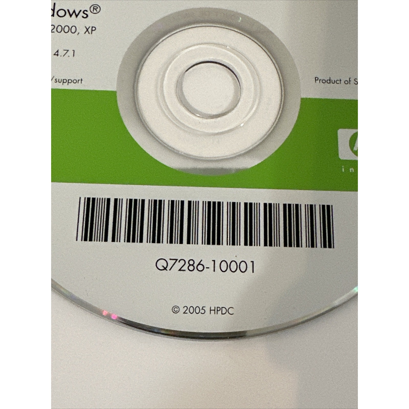 HP PSC 1400 1500 1600 Series Printer Software Driver CD Windows XP 98