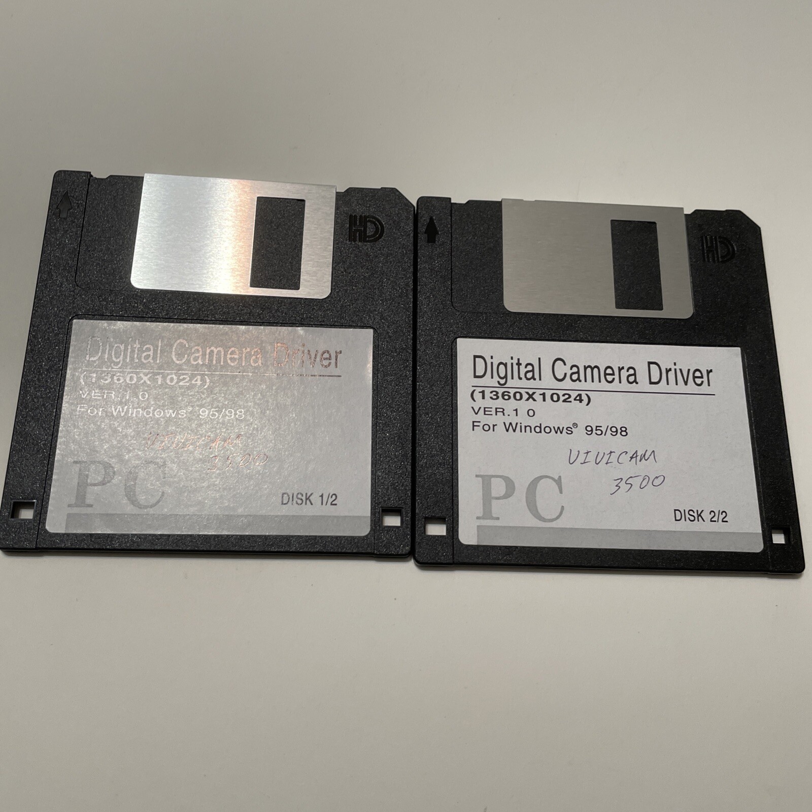 Digital Camera Driver for Windows 95/98 vintage 3.5″ floppy
