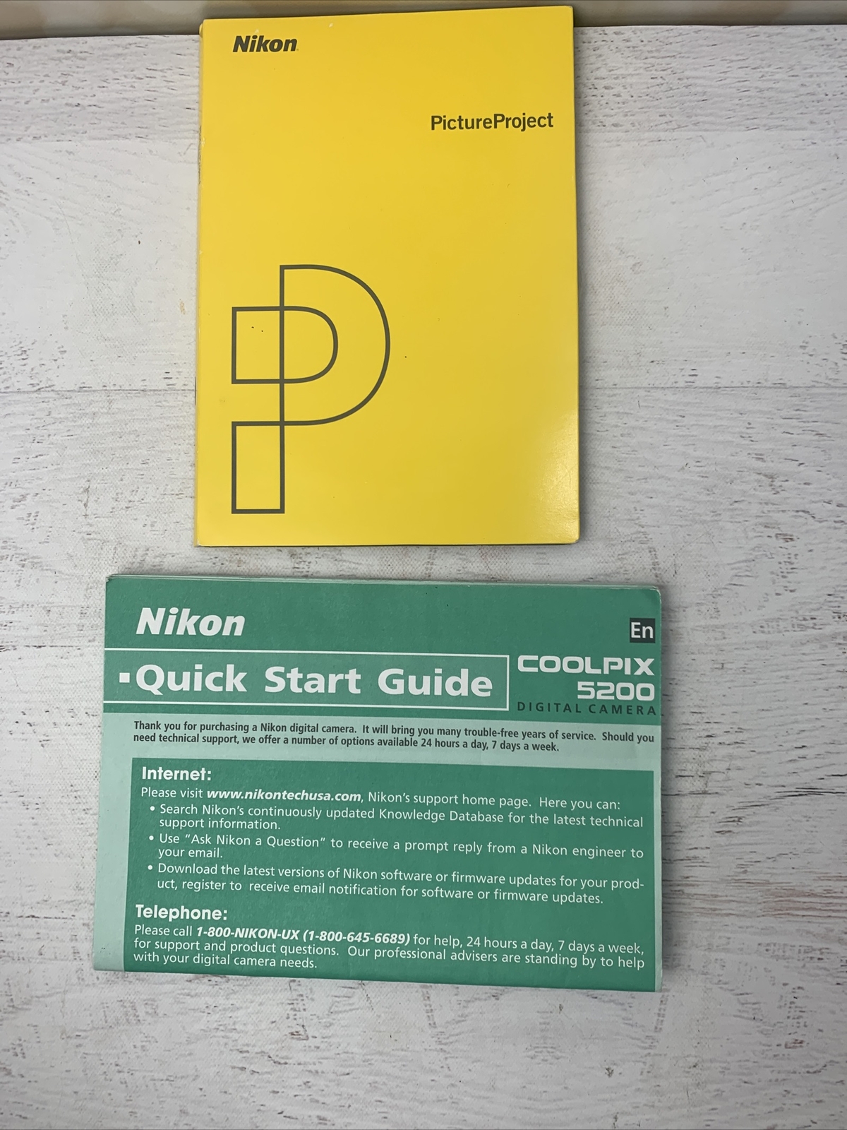 Nikon Picture Project 1.0 Windows & Mac CD-Rom & Reference Manual Disc – 2 Discs