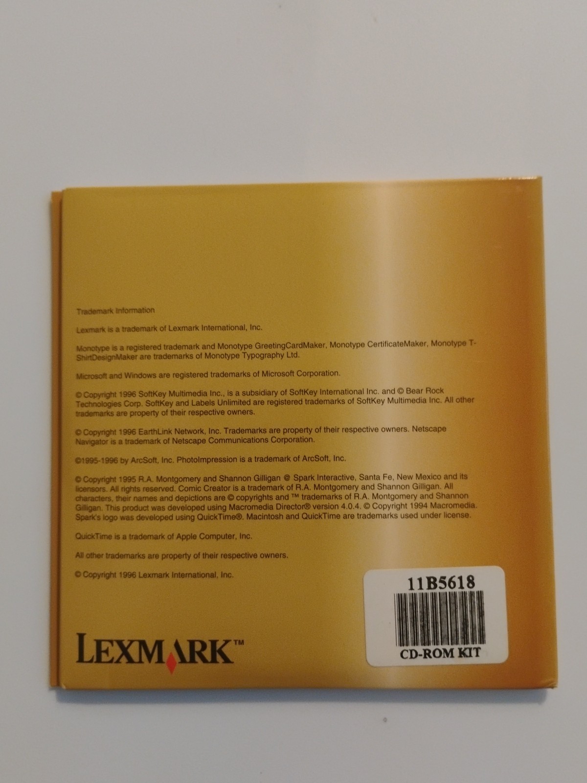 LexMark Workshop Guide – Labels, Images, Cards & More! CD Rom – PC Lex Mark