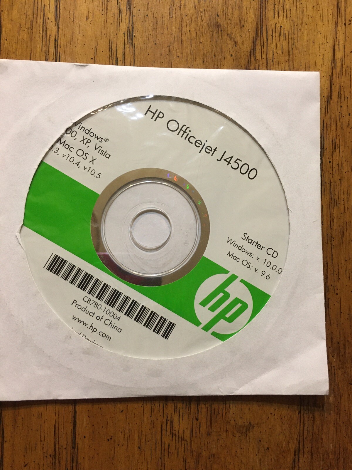 HP Officejet J5700 Starter CD – Windows 2000, XP, Vista, Mac OS X