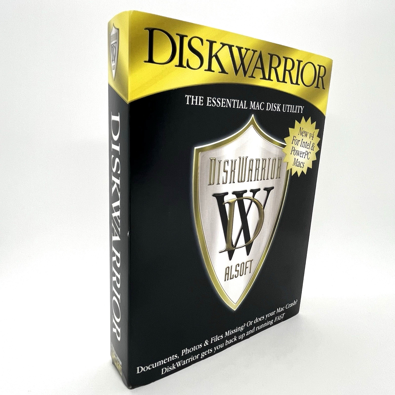 DiskWarrior 4.4 DVD Mac OS X 10.3–10.10 PPC/Intel/HFS + Serial Number