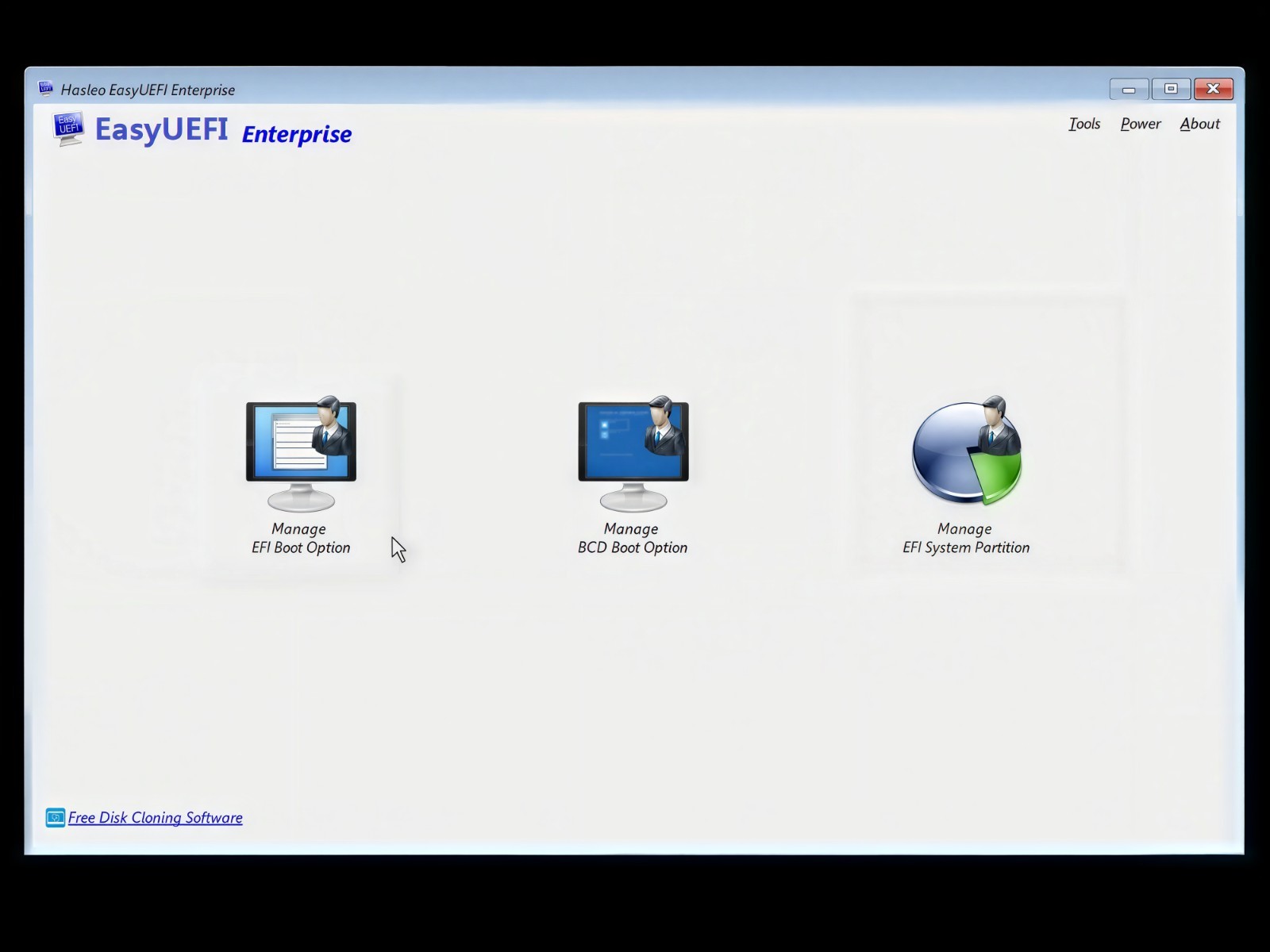 EasyUEFI Enterprise Edition Bootable DVD/USB