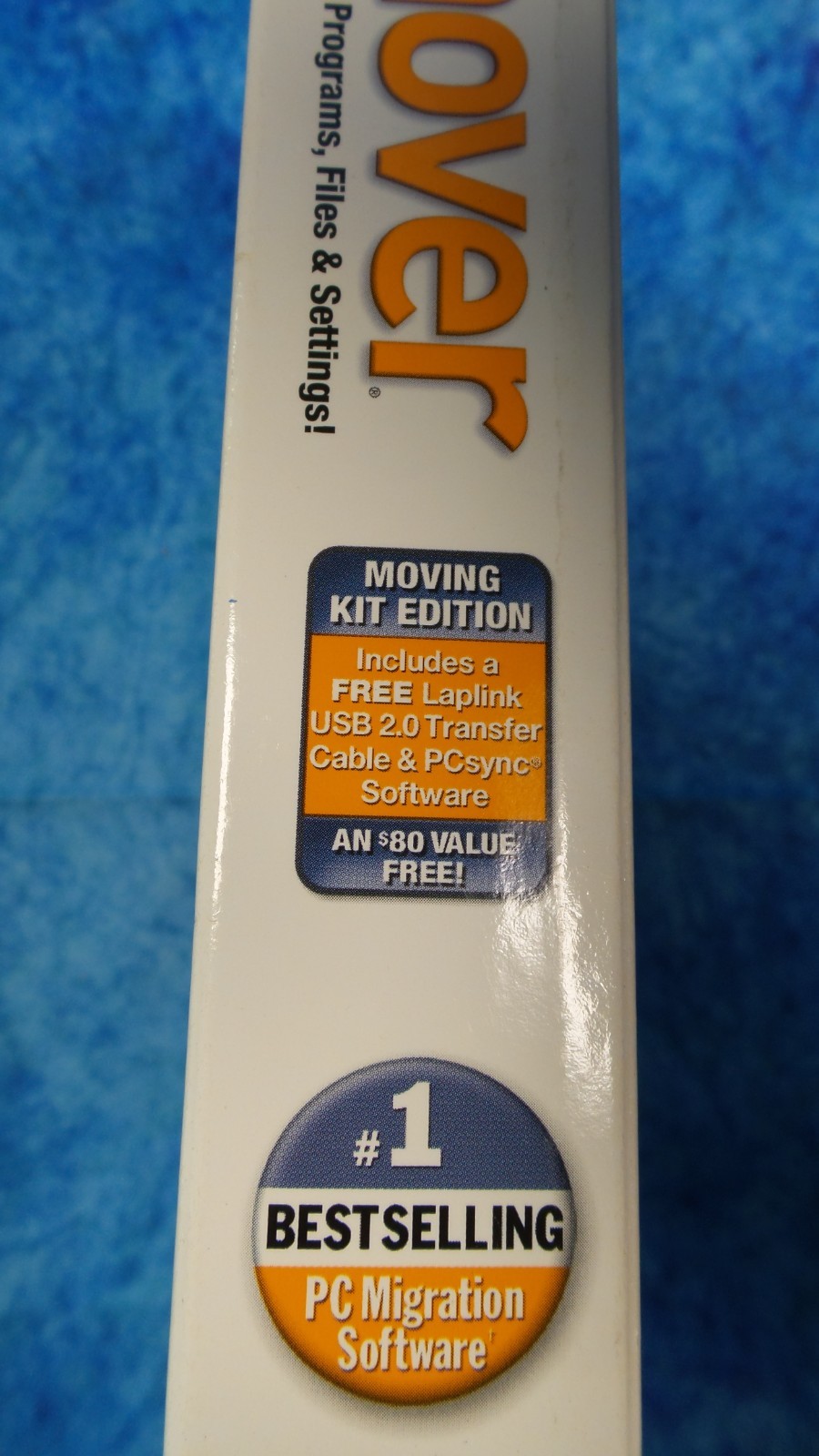 Laplink PC Mover Software Moving Kit Edition, Windows 95,98, XP & Vista – NEW