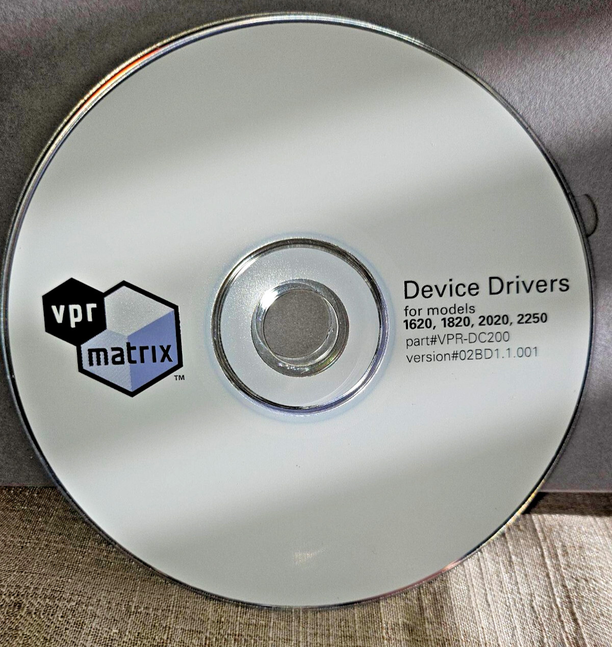 VPR Matrix Device Drivers Restore CD 1620 1820 2020 2250 / 2 CDs