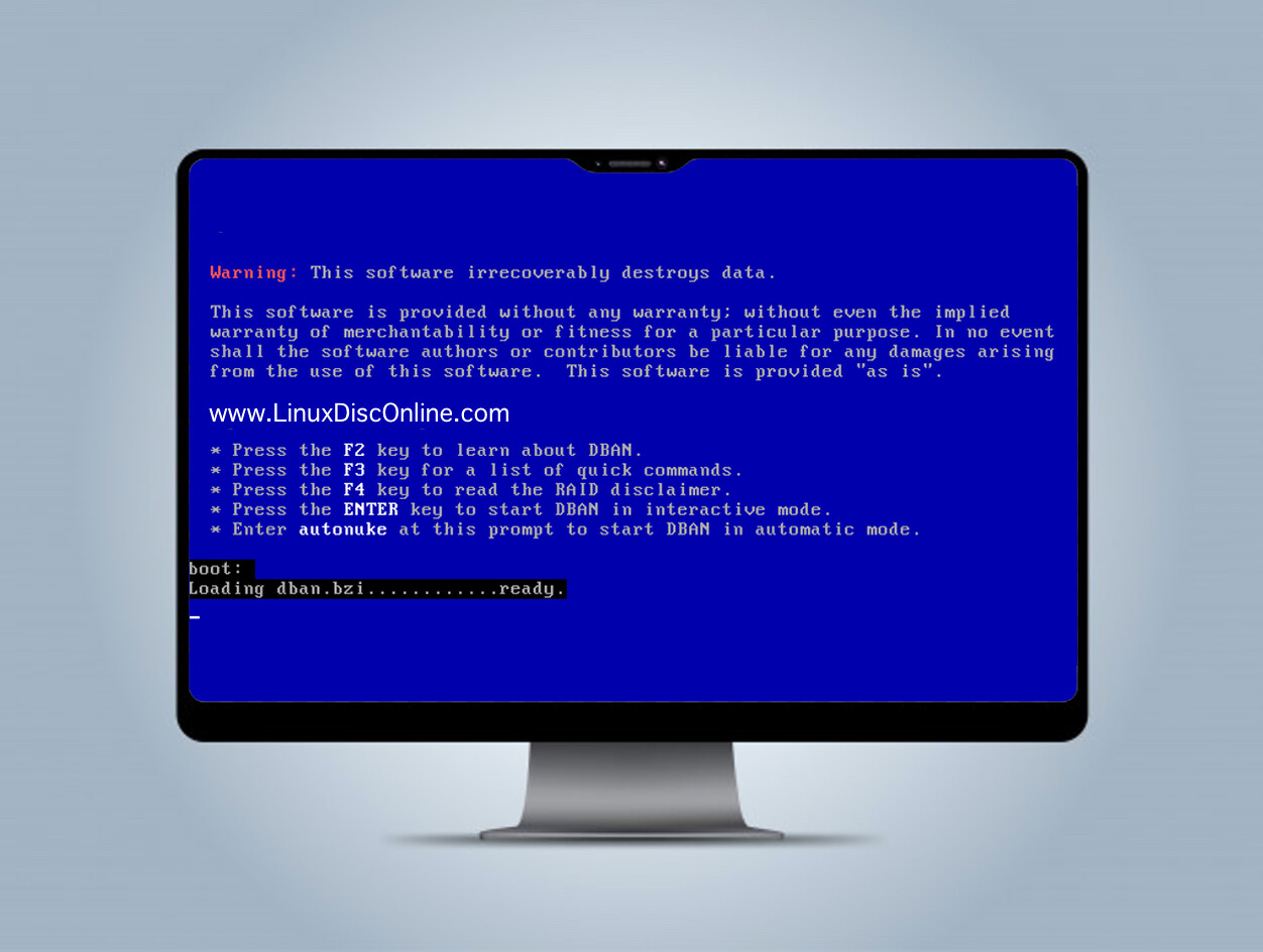 DBAN Hard Drive Eraser Bootable USB – Nuke, Remove, Destroy, and Disk Wiper NEW