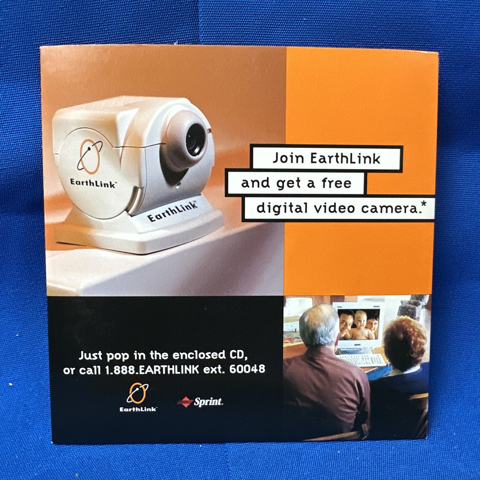 (3) Vintage Earthlink Internet Service Install CD’s Discs Software PC Window