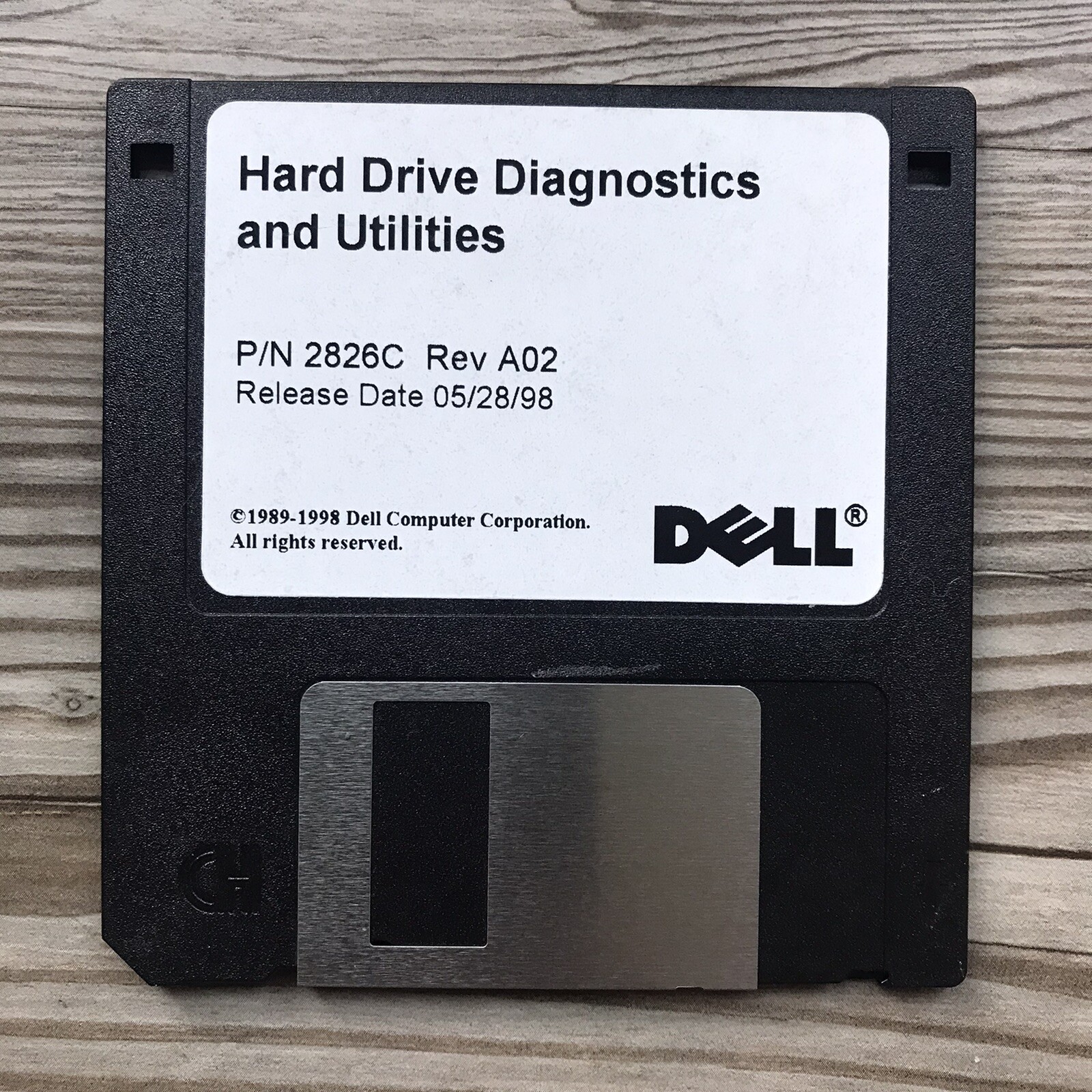 2 Dell English Diagnostic Version 1998 3.5″ floppy disks